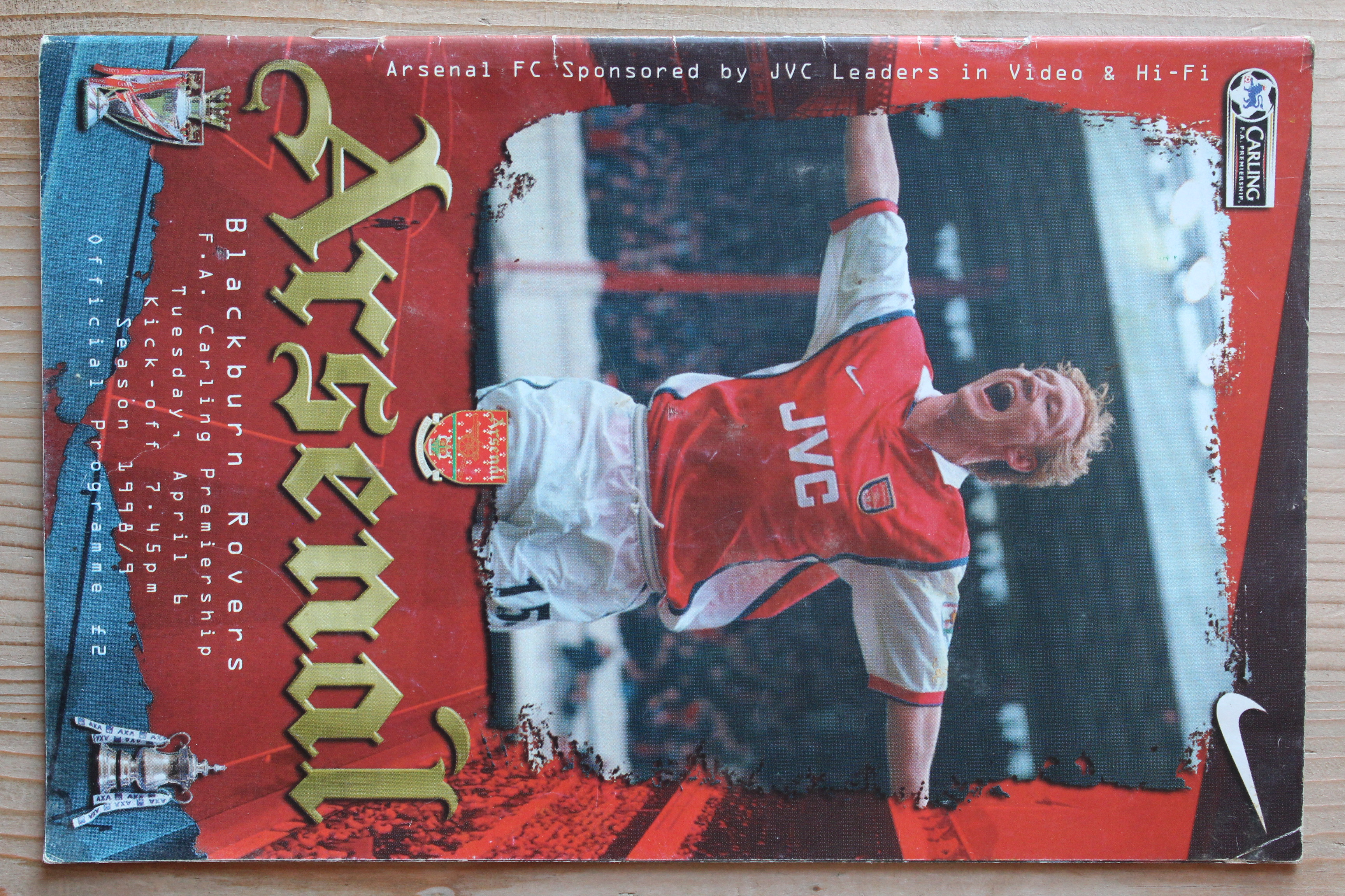 Arsenal FC v Blackburn Rovers FC