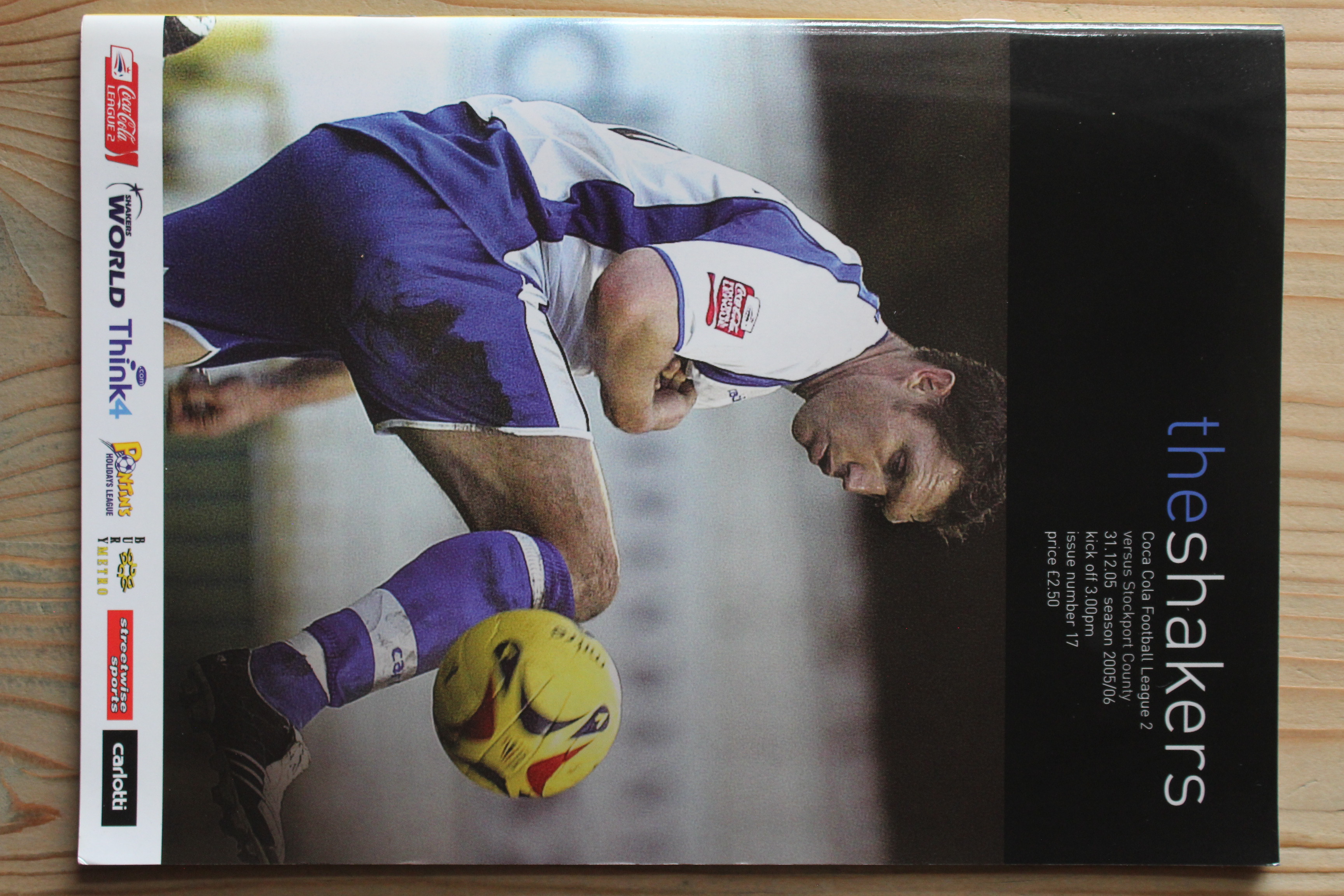 Bury FC v Stockport County FC