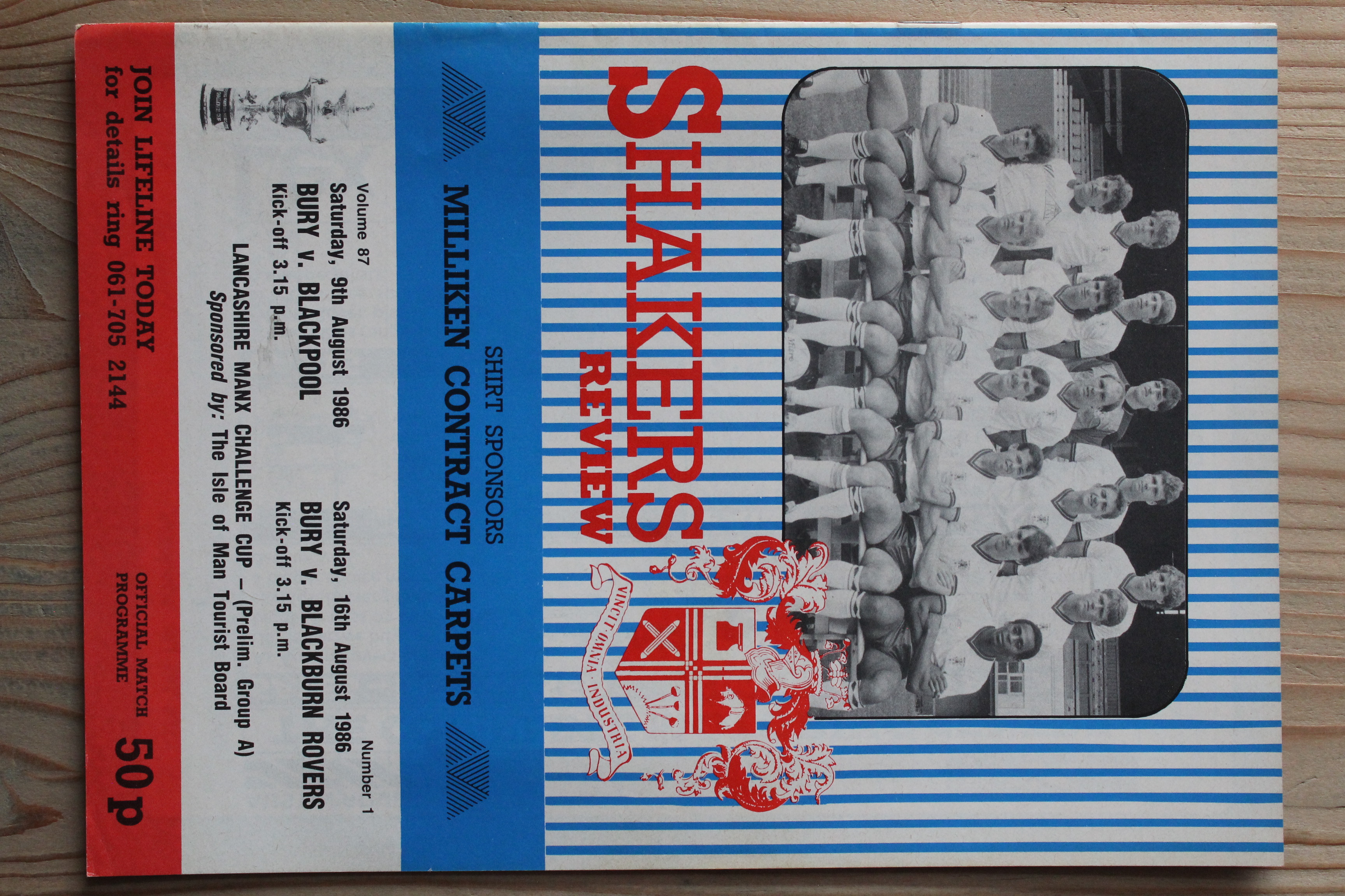 Bury FC v Blackpool FC