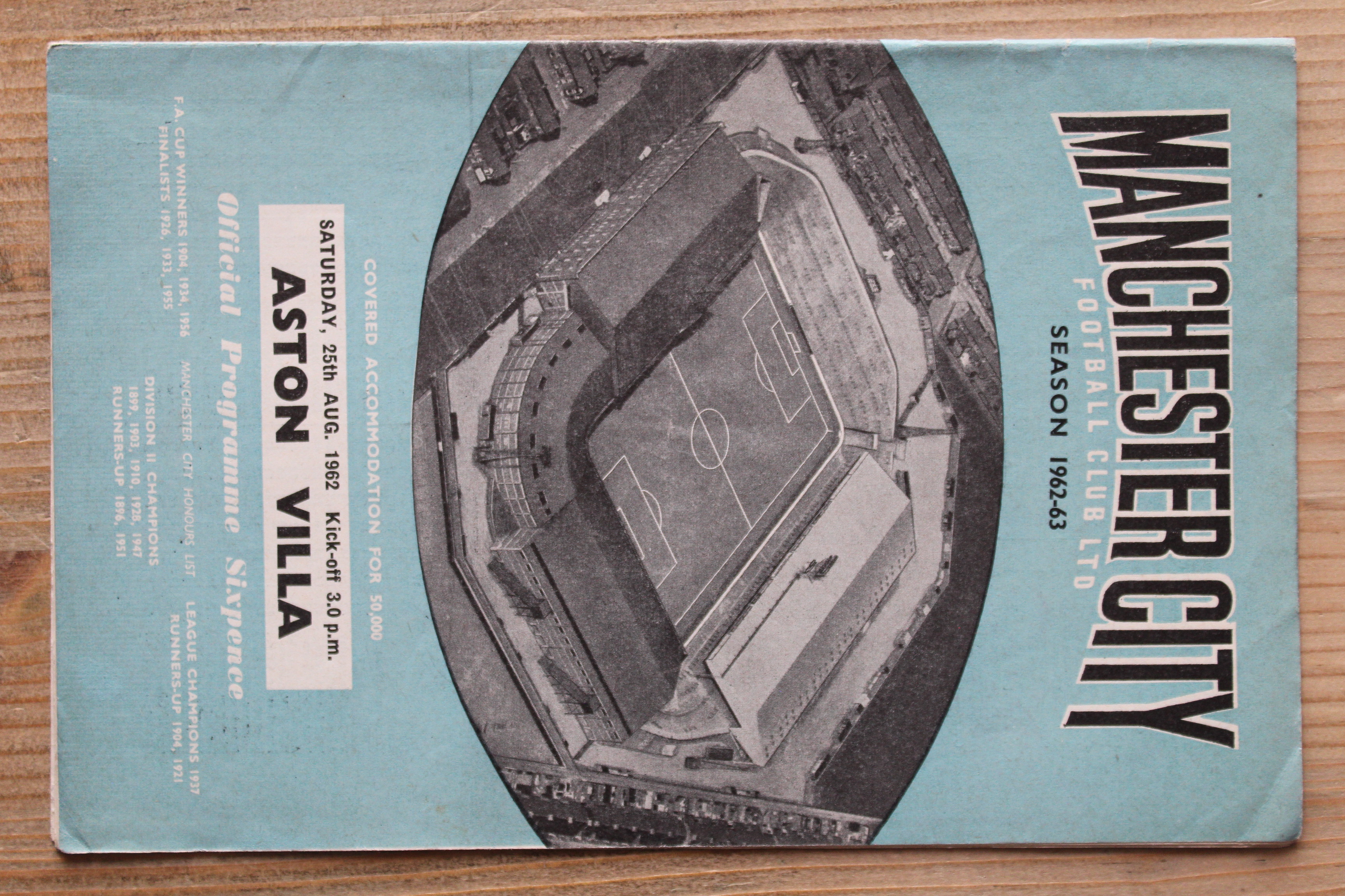 Manchester City FC v Aston Villa FC