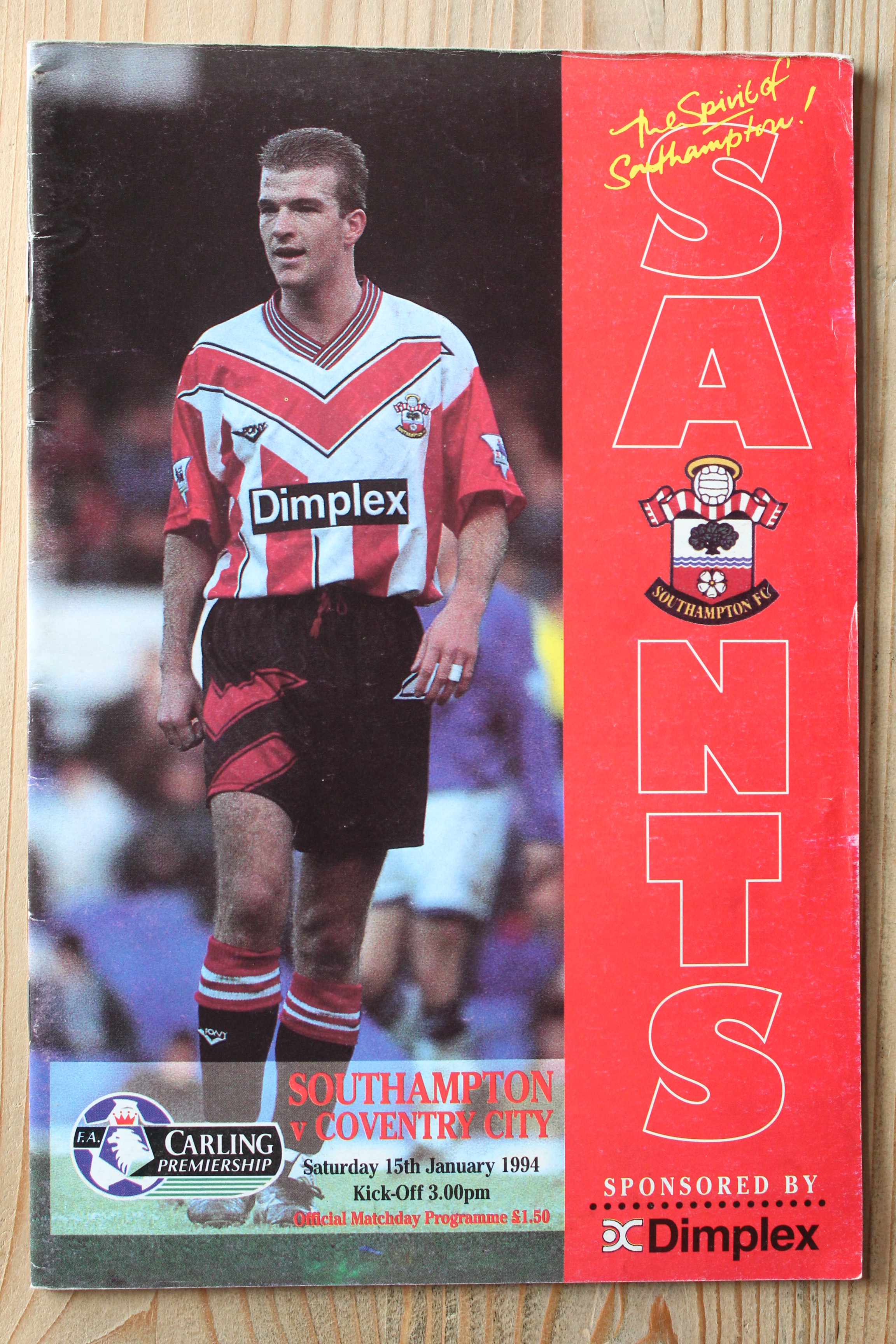 Southampton FC v Coventry City FC