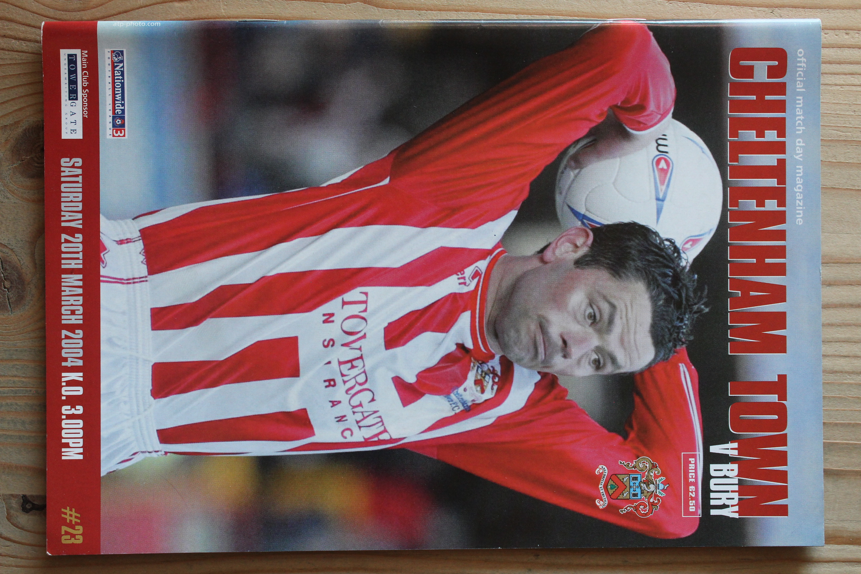 Cheltenham Town FC v Bury FC