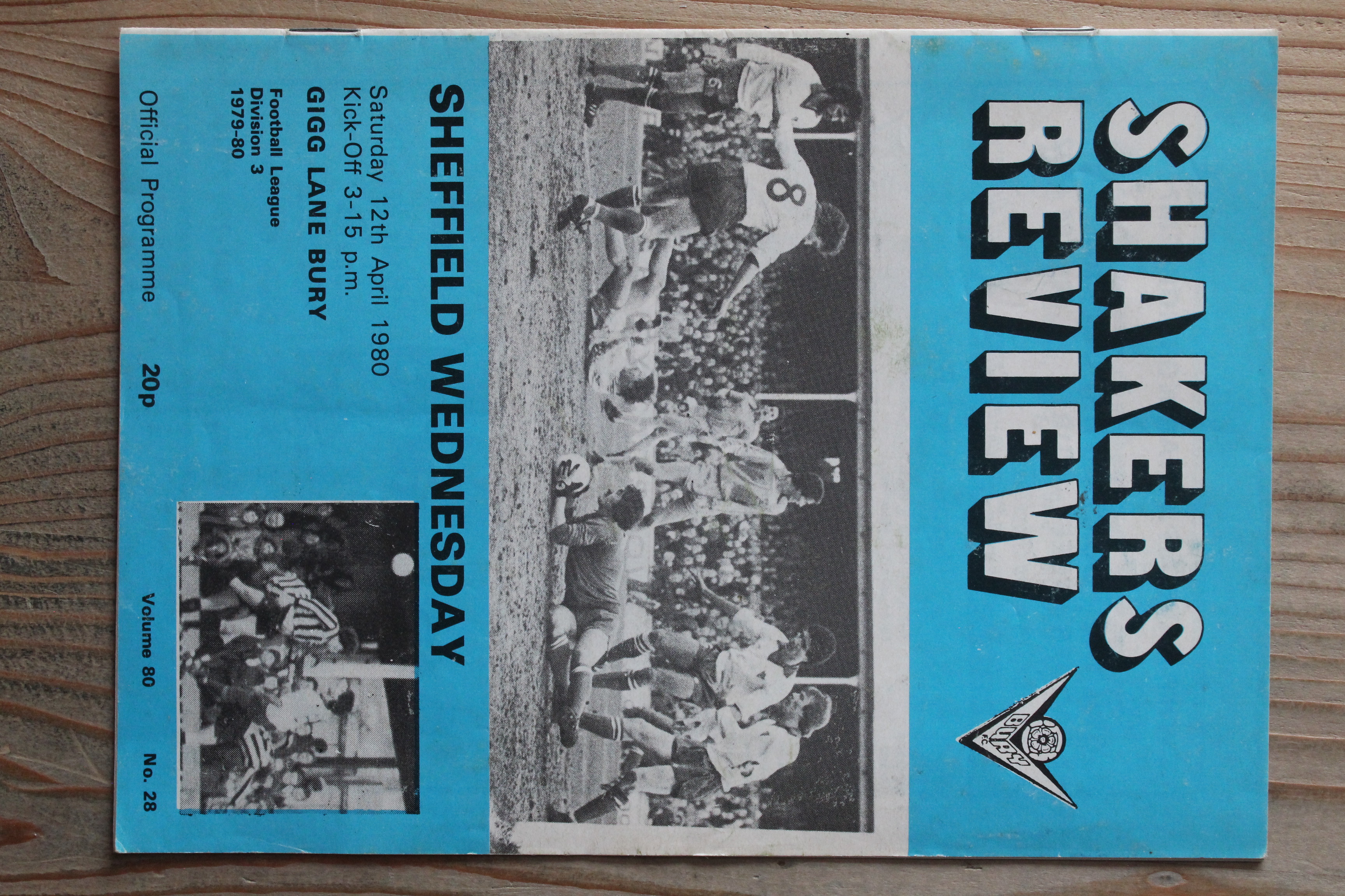 Bury FC v Sheffield Wednesday FC 