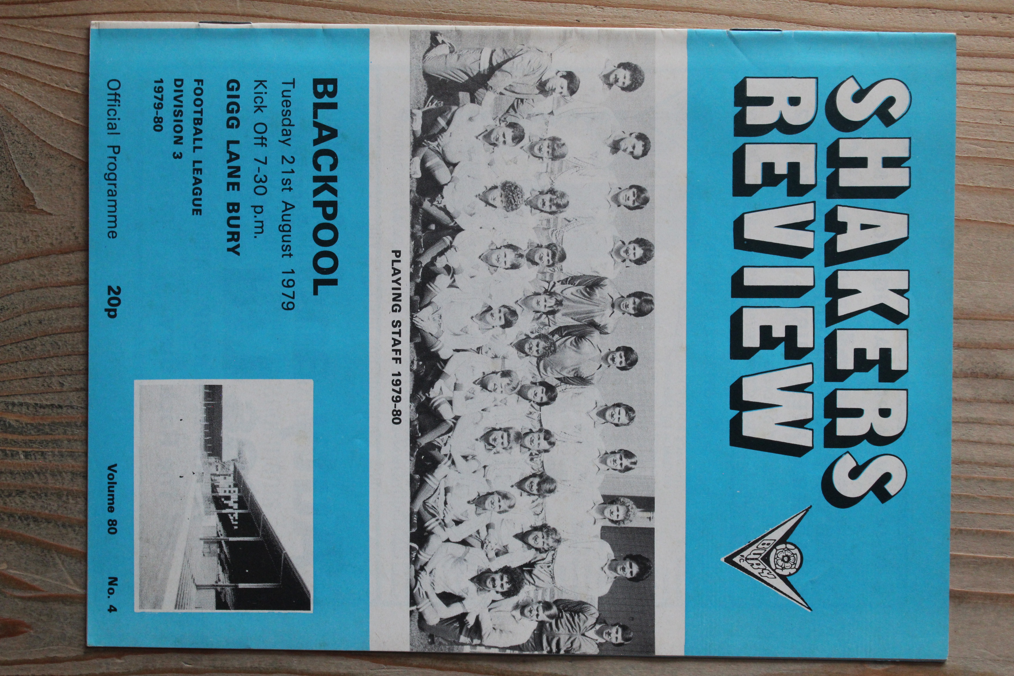 Bury FC v Blackpool FC