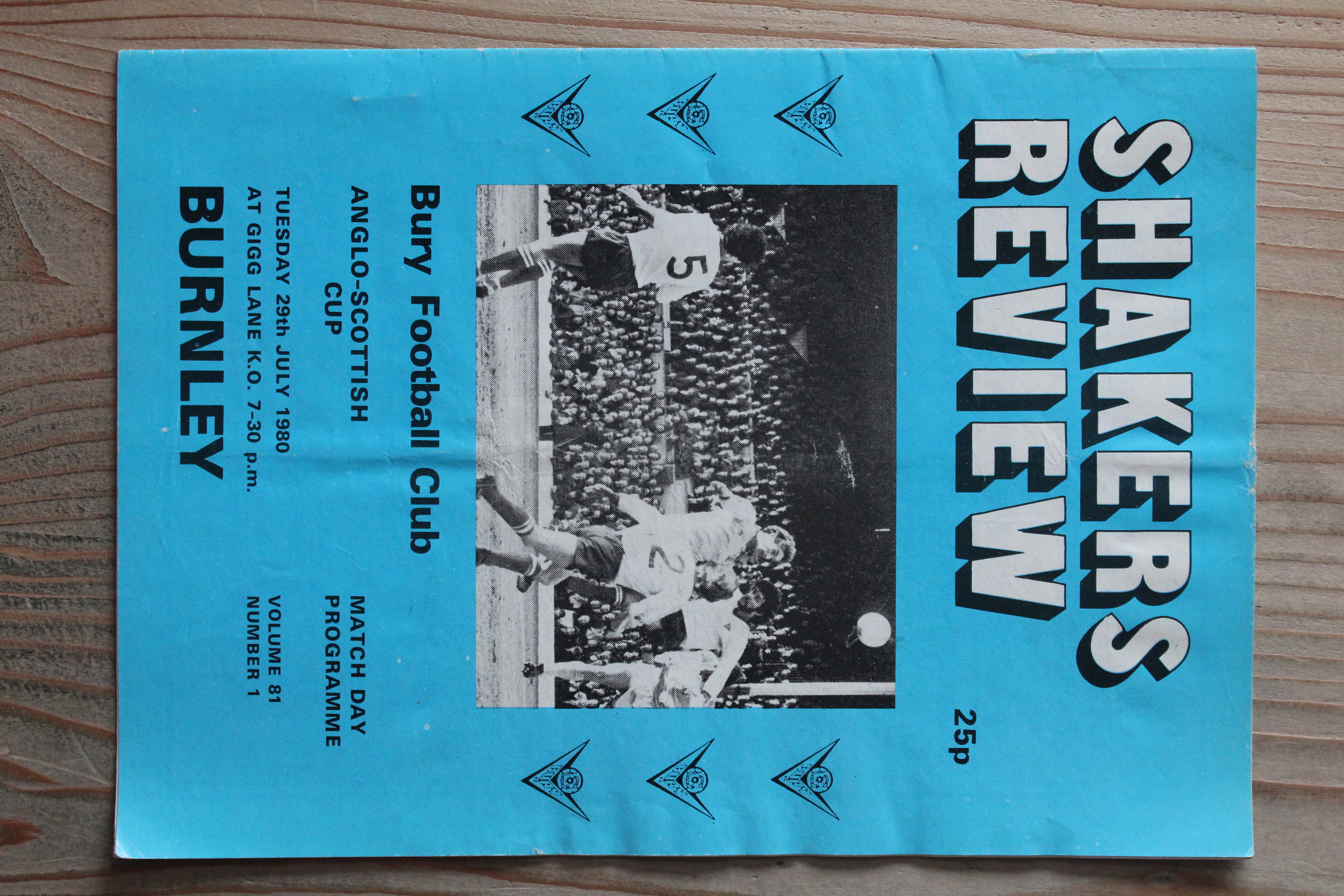 Bury FC v Burnley FC