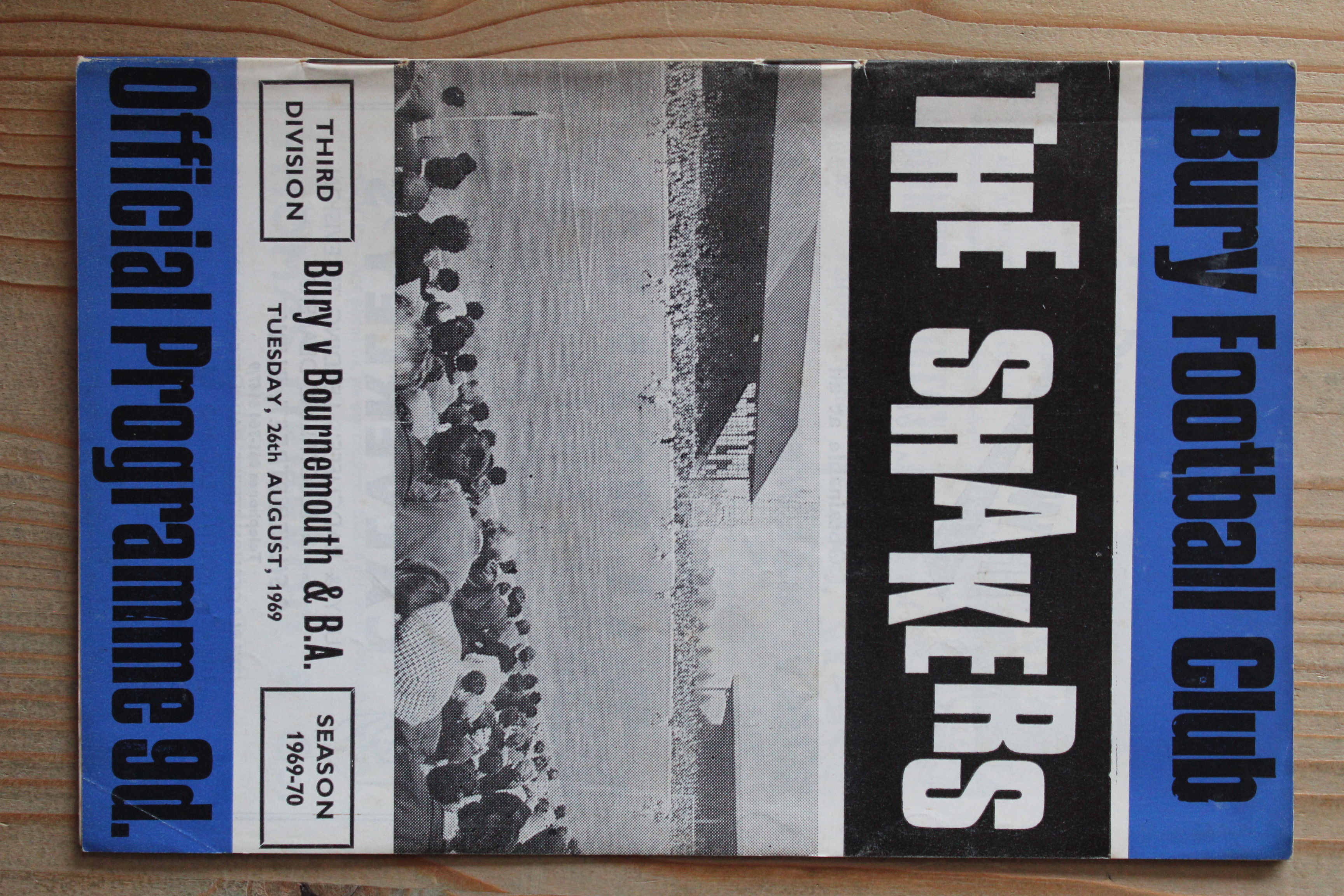 Bury FC v Bournemouth & Boscombe