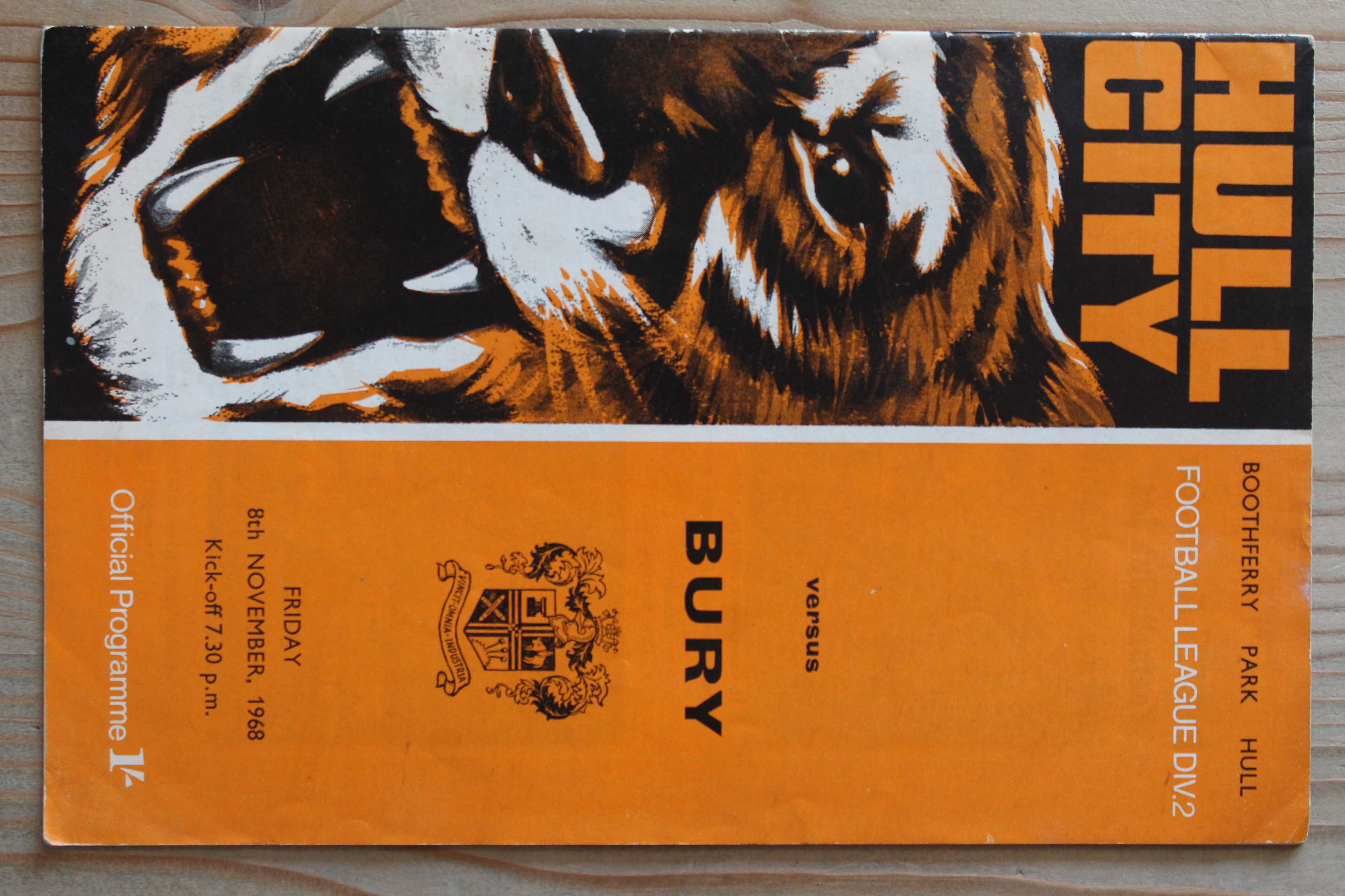 Hull City FC v Bury FC