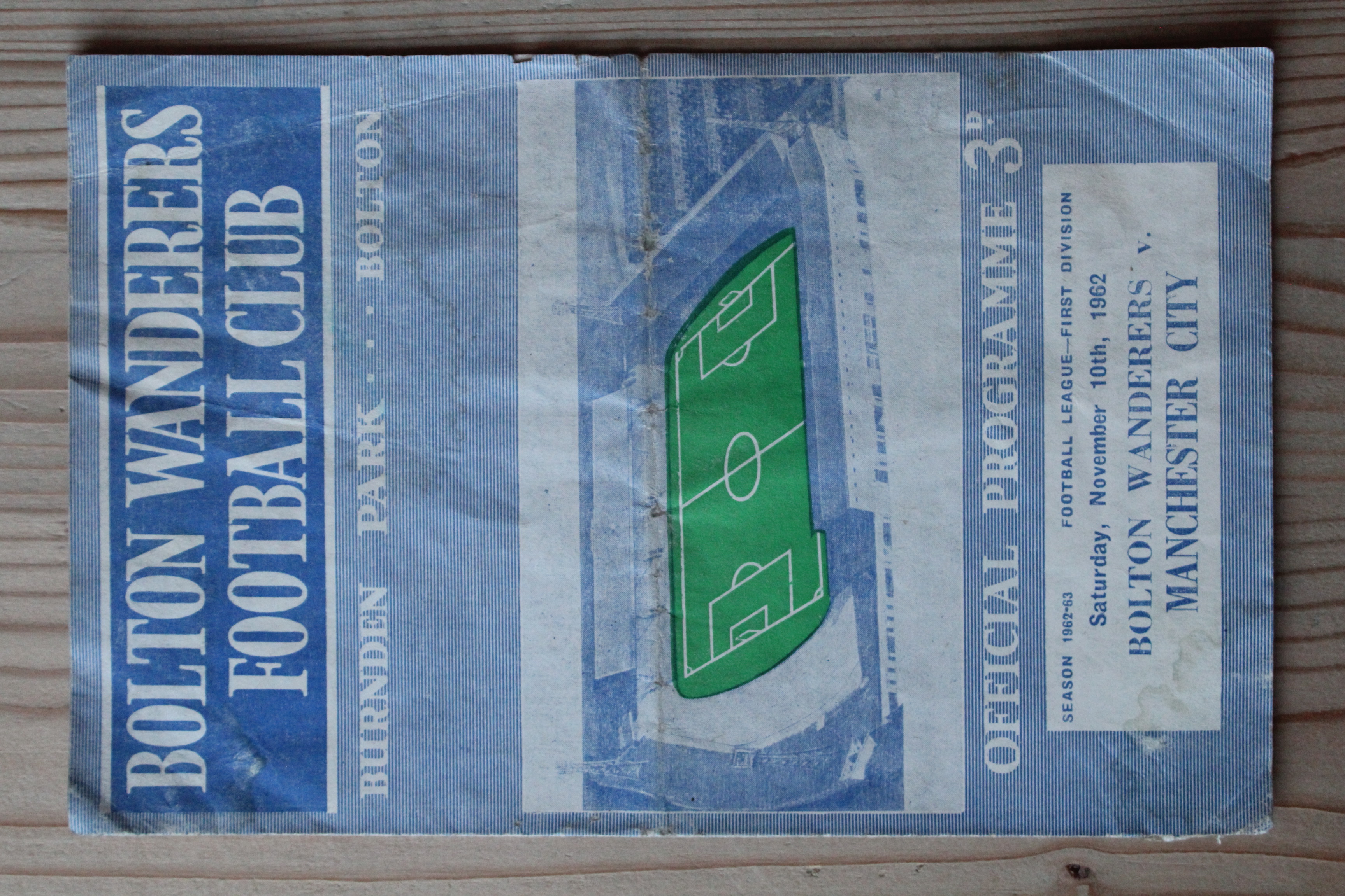 Bolton Wanderers FC v Manchester City FC