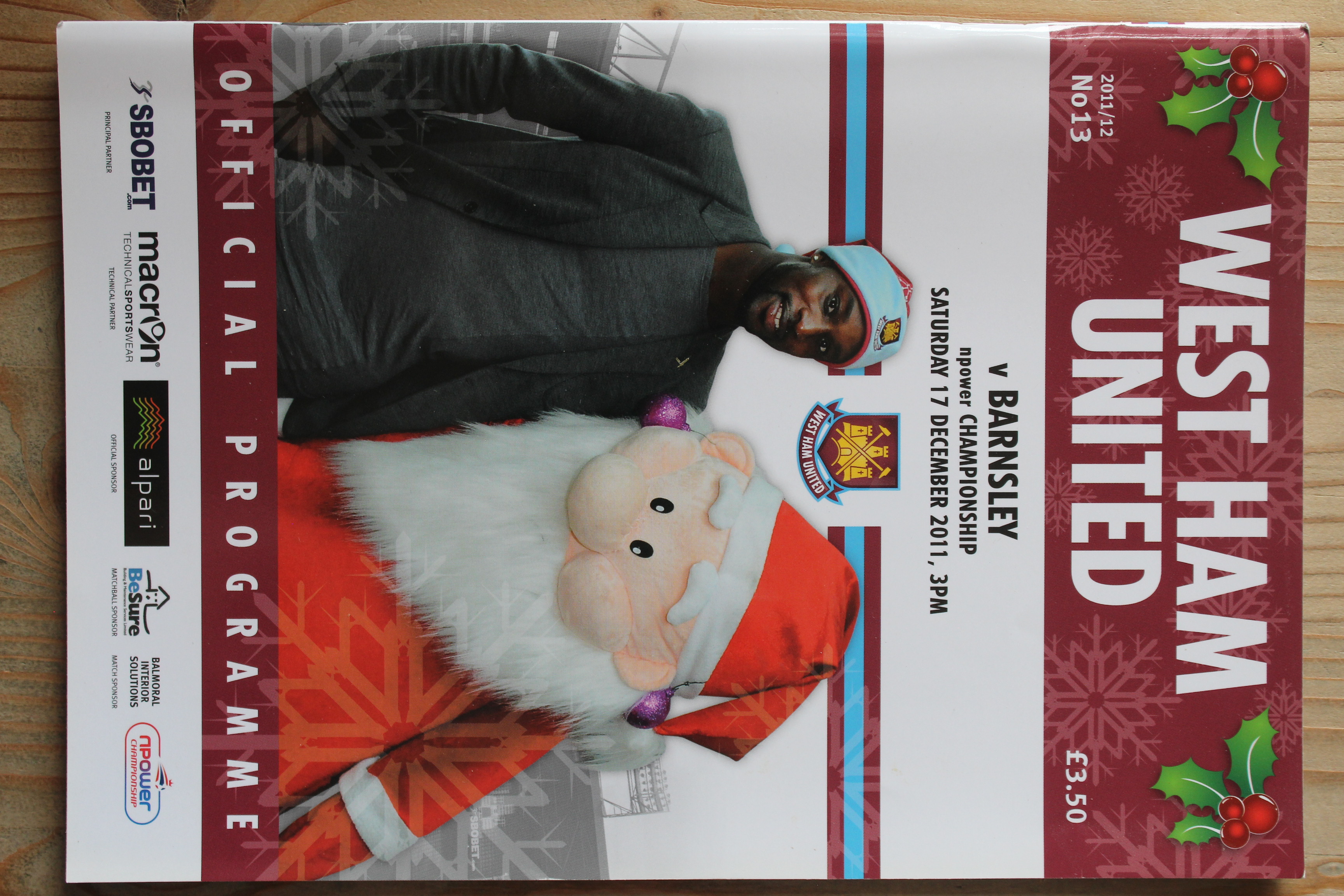 West Ham United FC v Barnsley FC