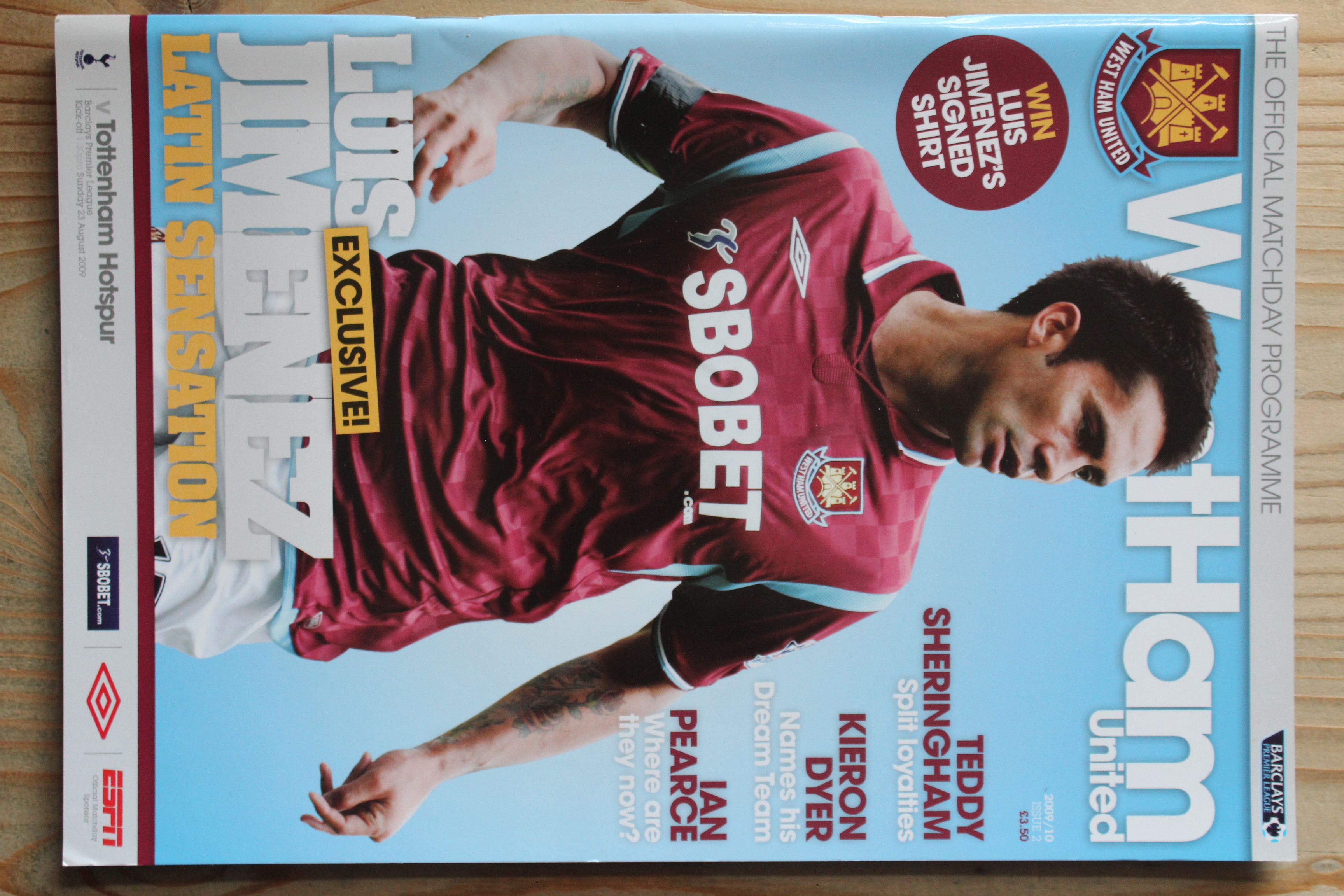 West Ham United FC v Tottenham Hotspur FC