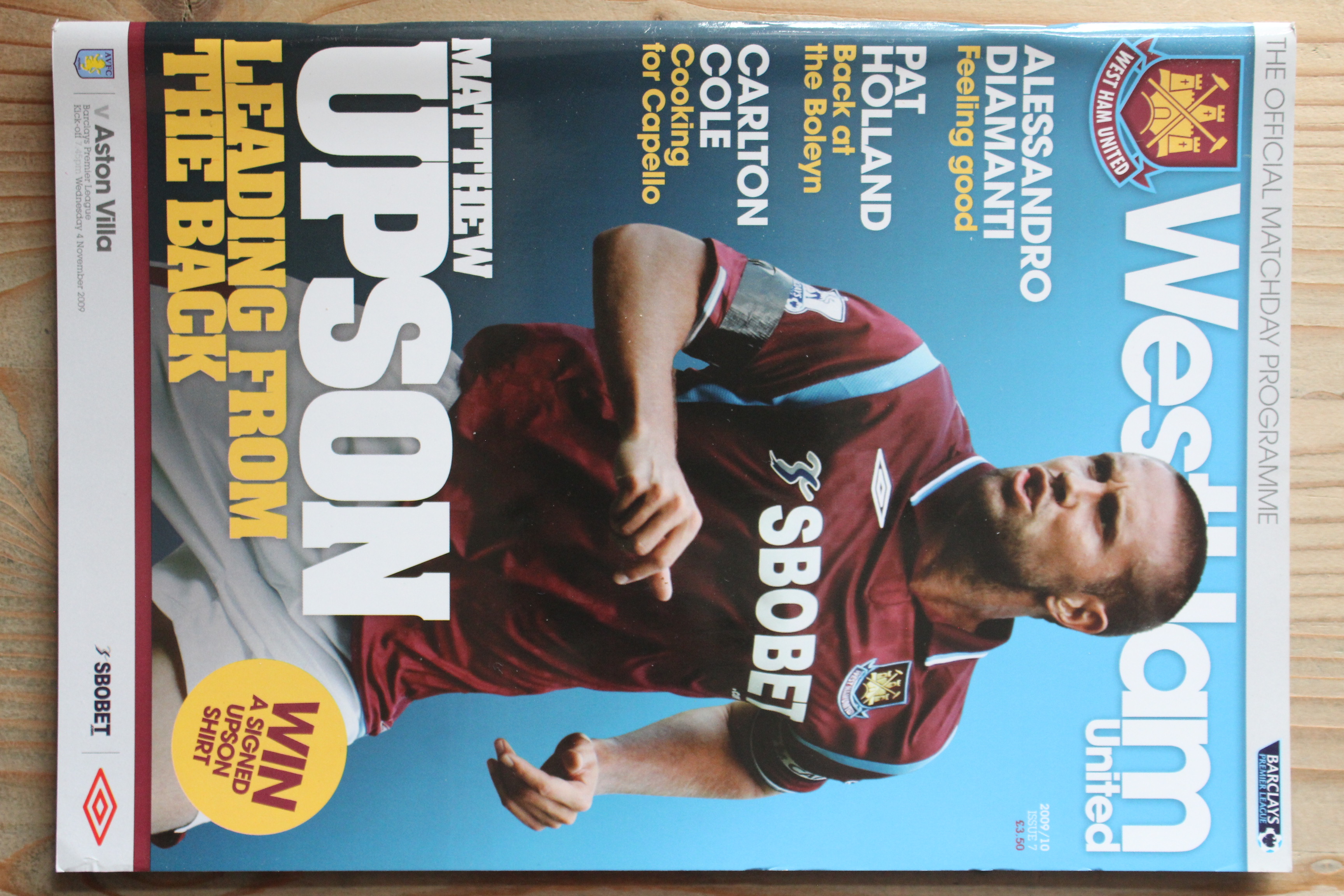West Ham United FC v Aston Villa FC