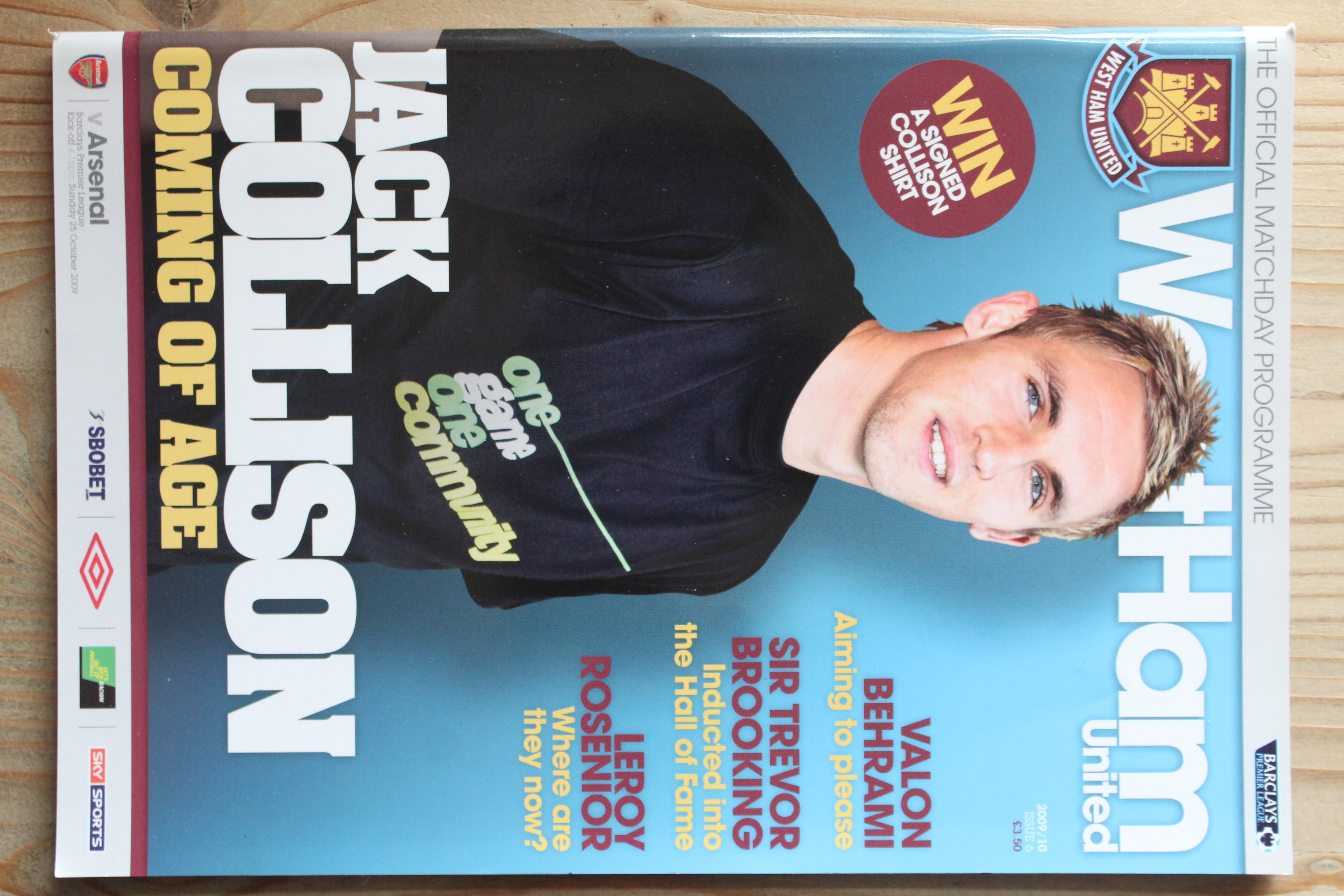West Ham United FC v Arsenal FC