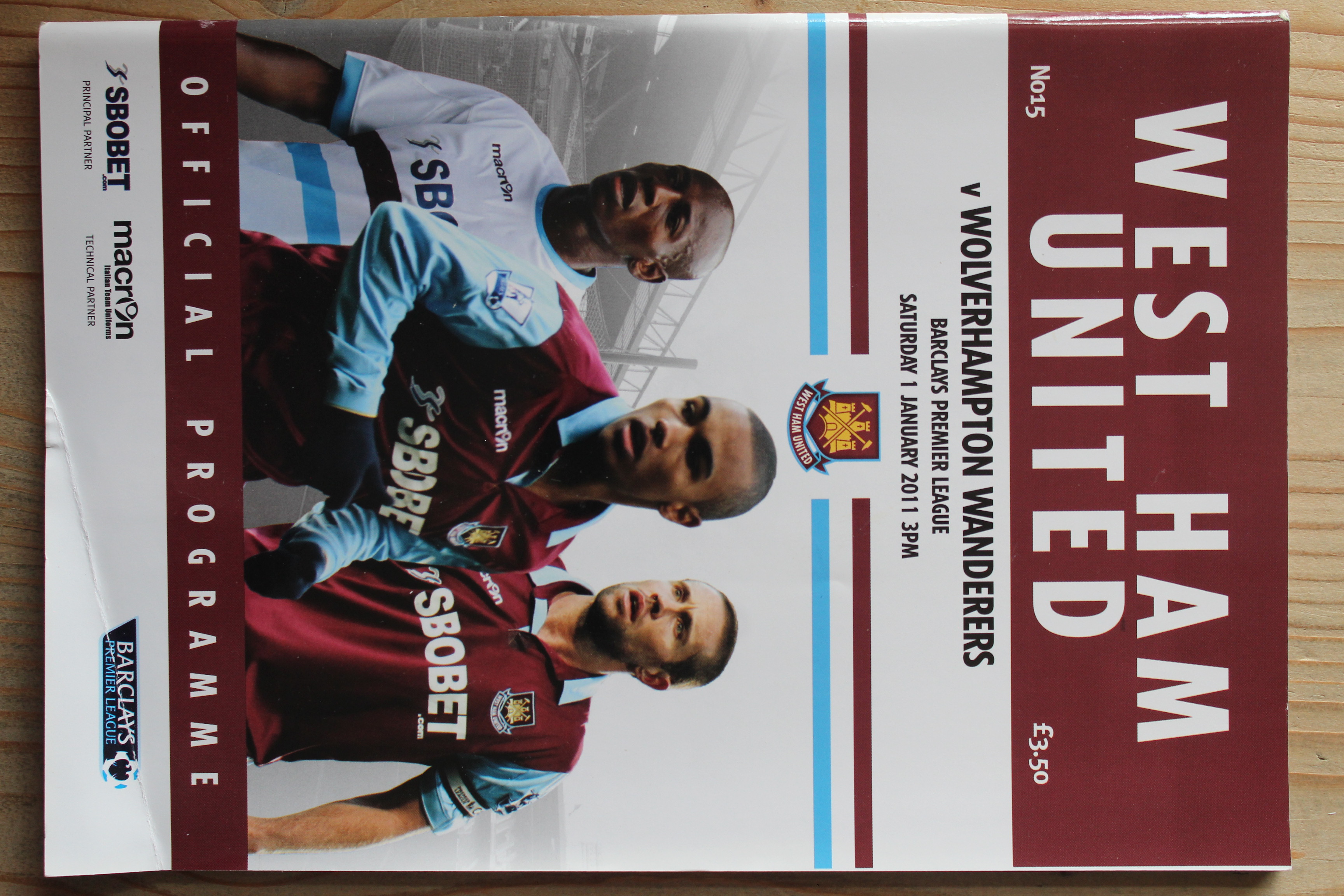 West Ham United FC v Wolverhampton Wanderers FC