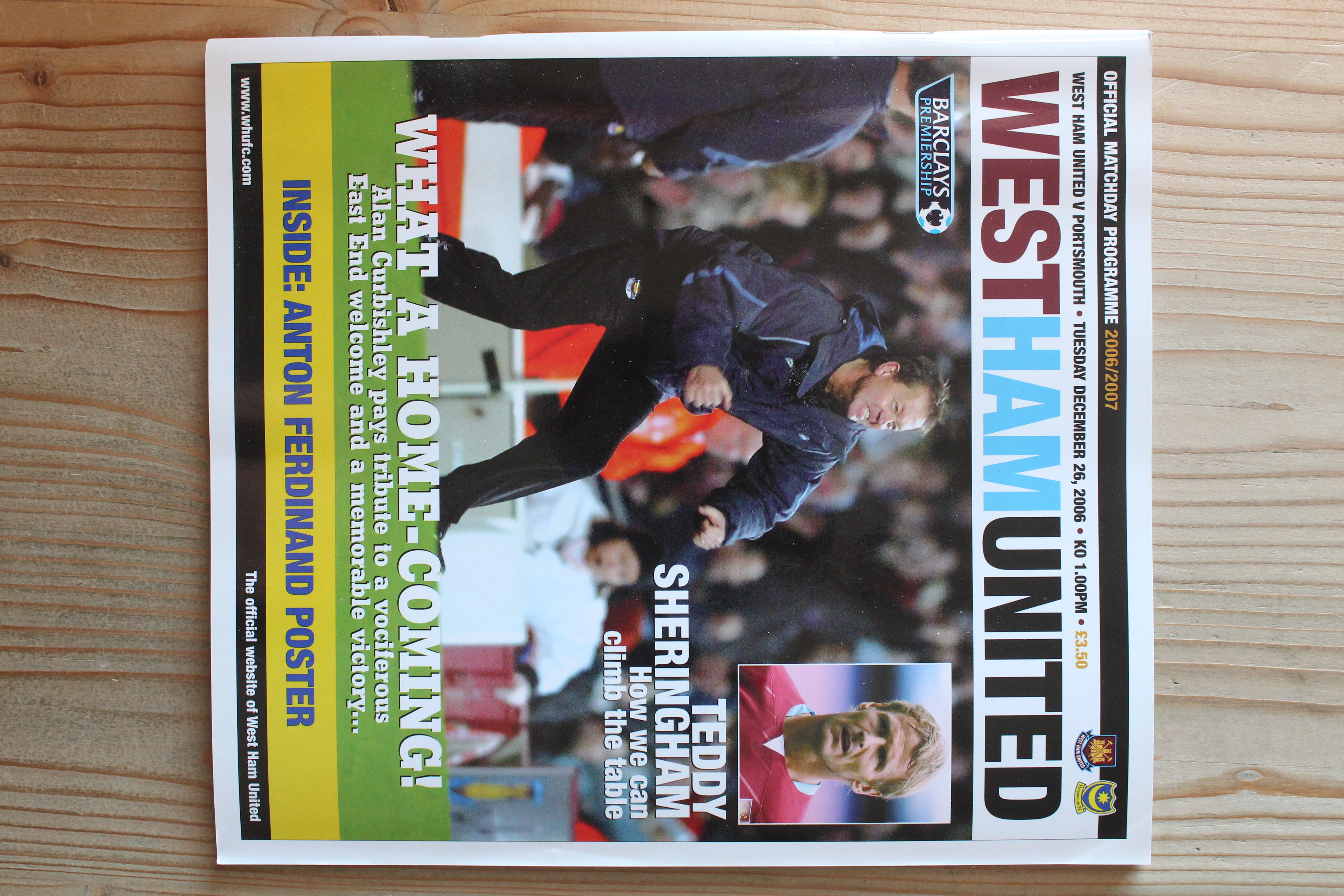 West Ham United FC v Portsmouth FC