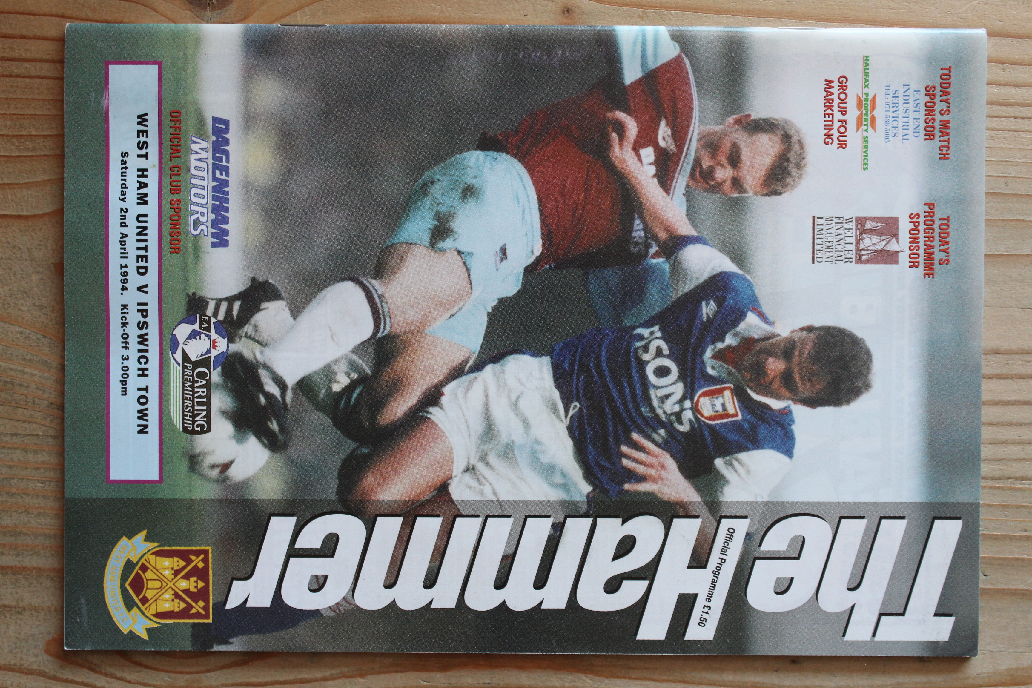 West Ham United FC v Ipswich Town FC