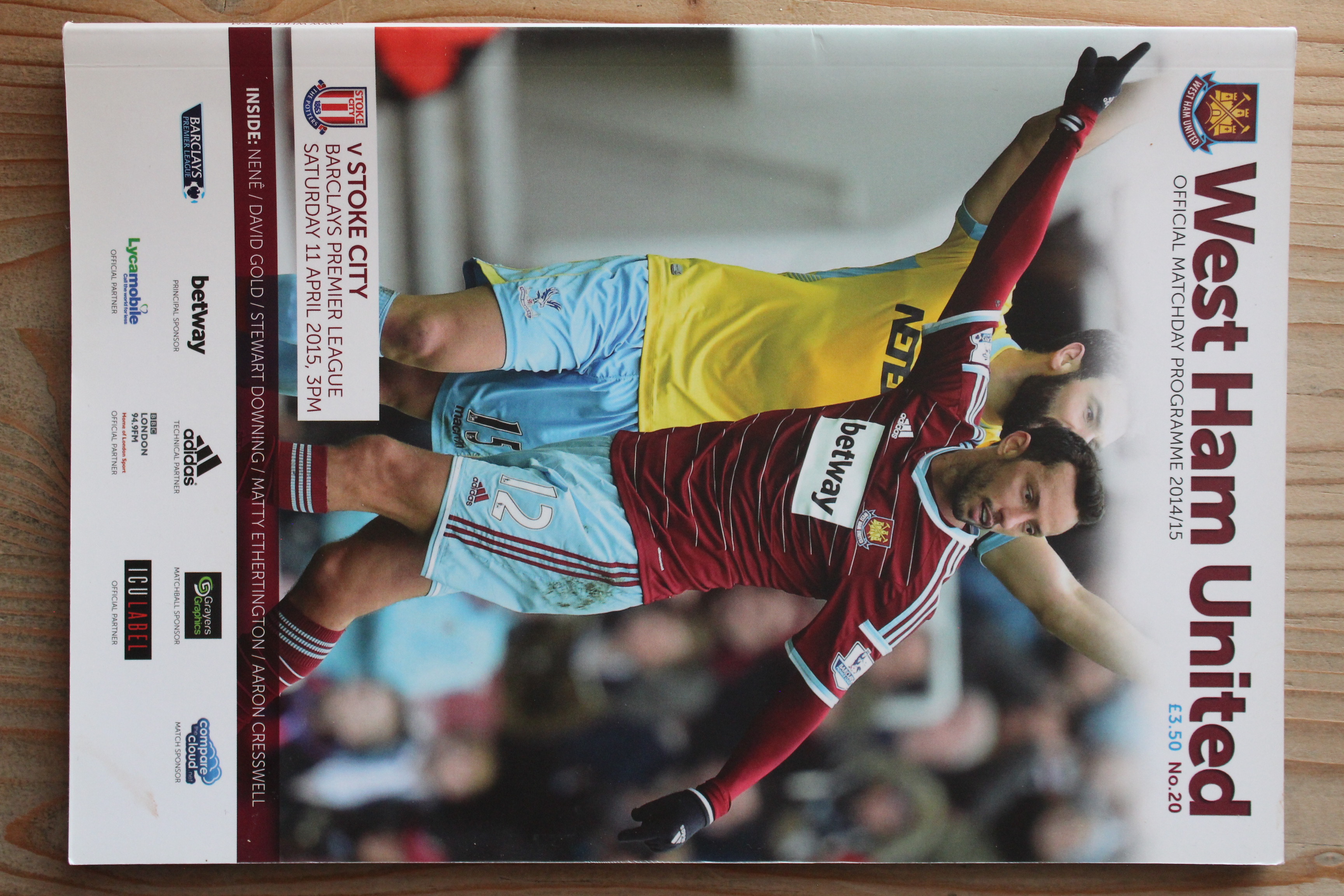 West Ham United FC v Stoke City FC