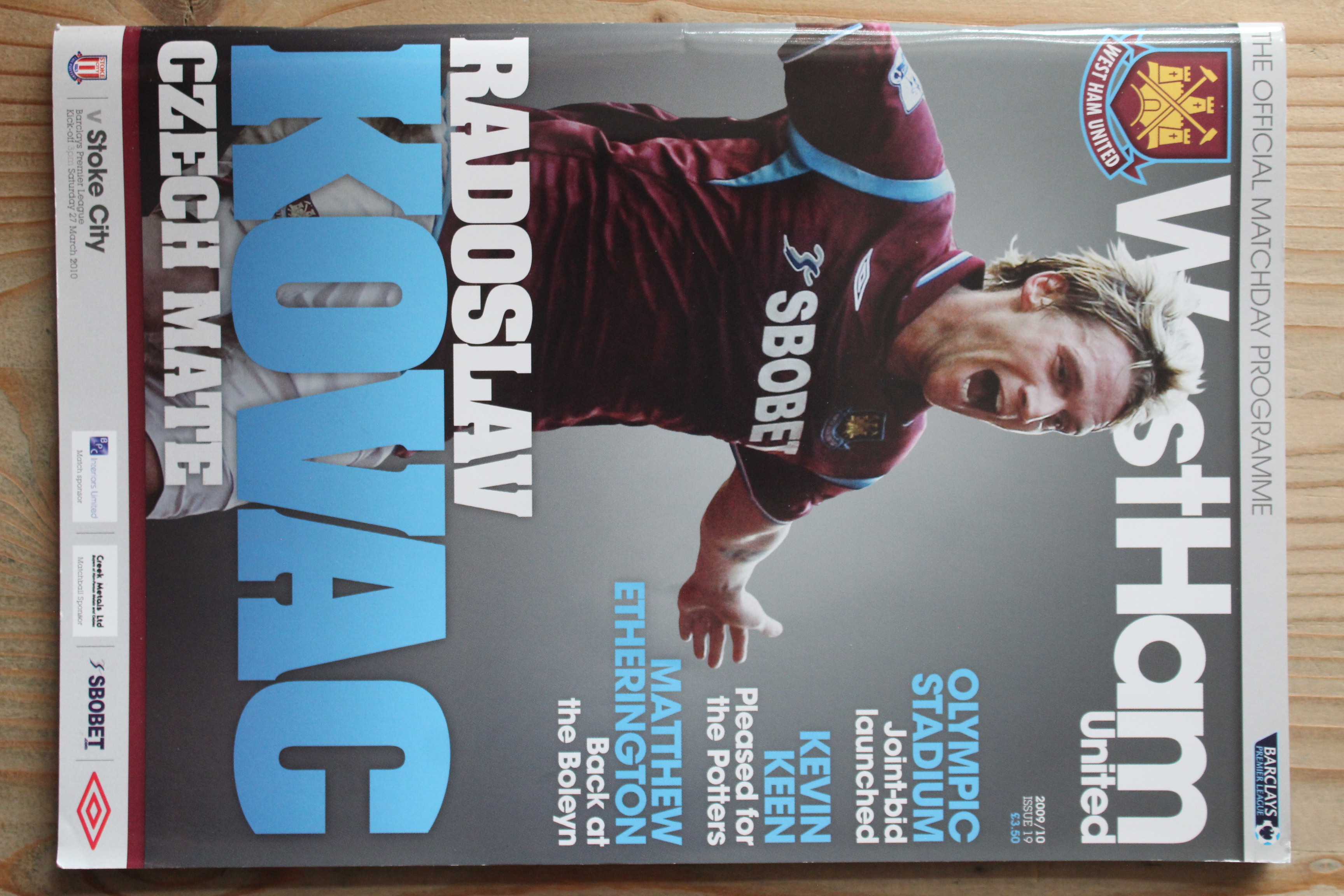 West Ham United FC v Stoke City FC
