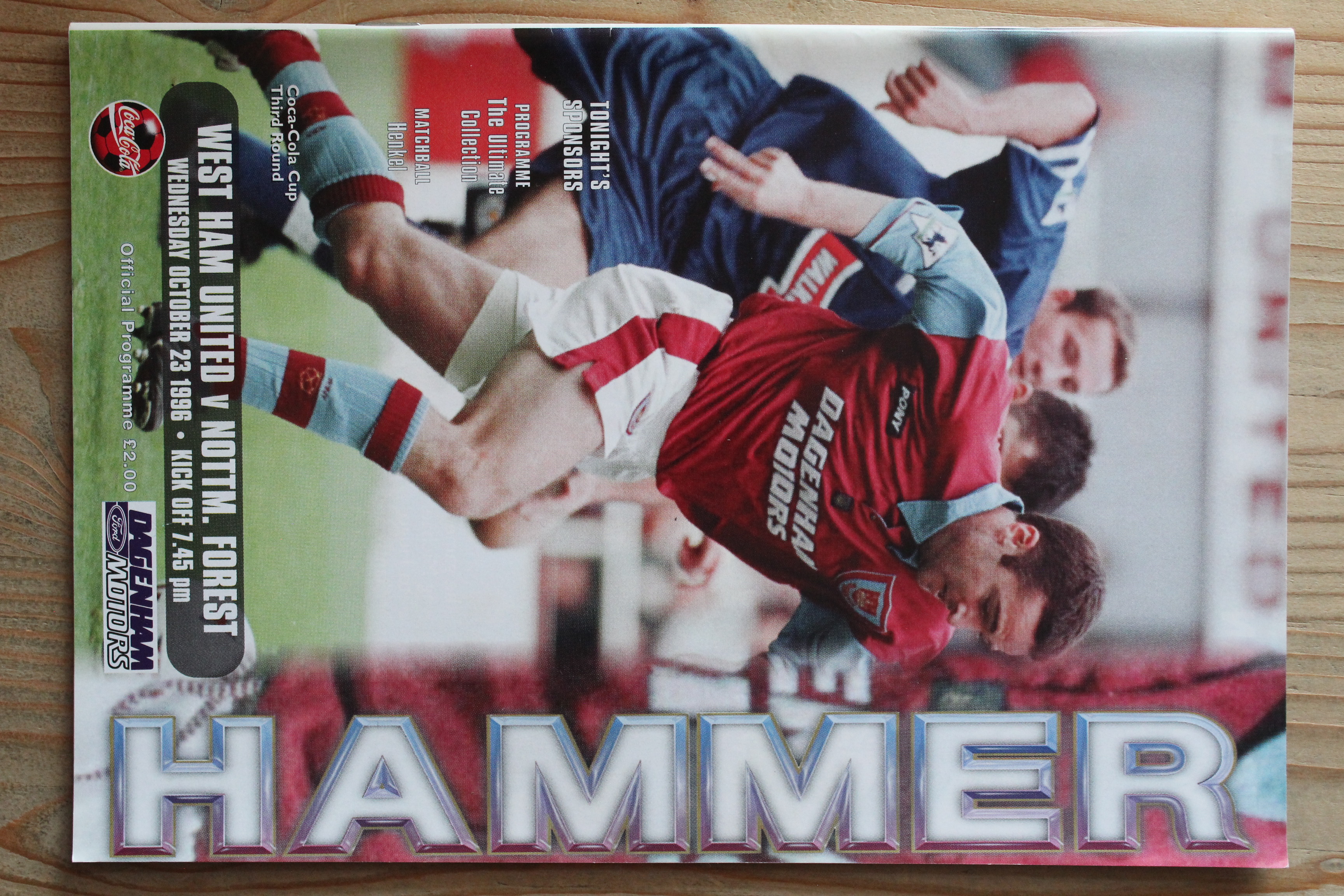 West Ham United FC v Nottingham Forest FC