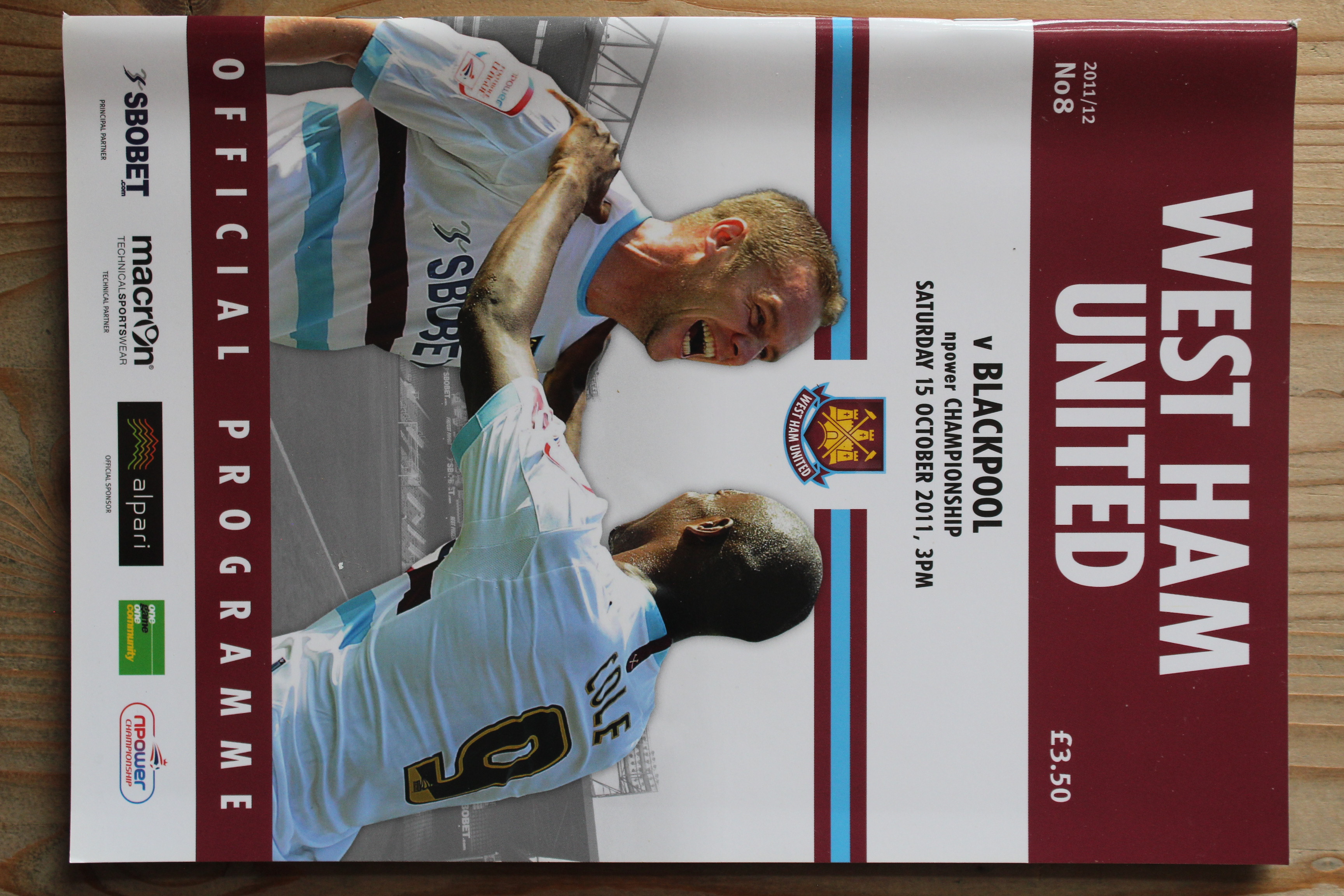 West Ham United FC v Blackpool FC