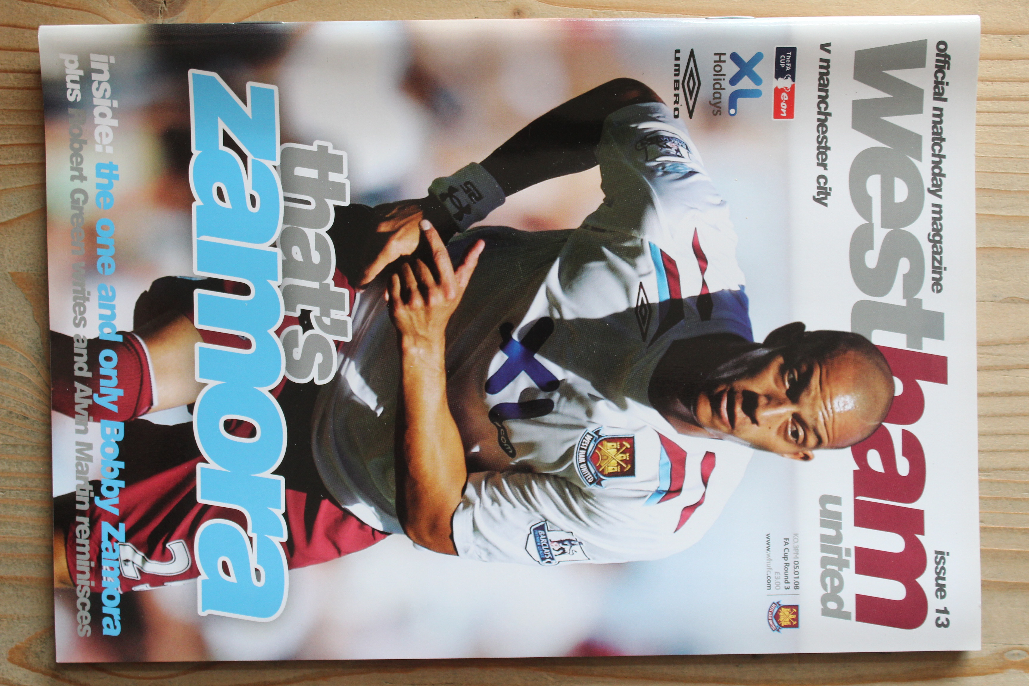 West Ham United FC v Manchester City FC