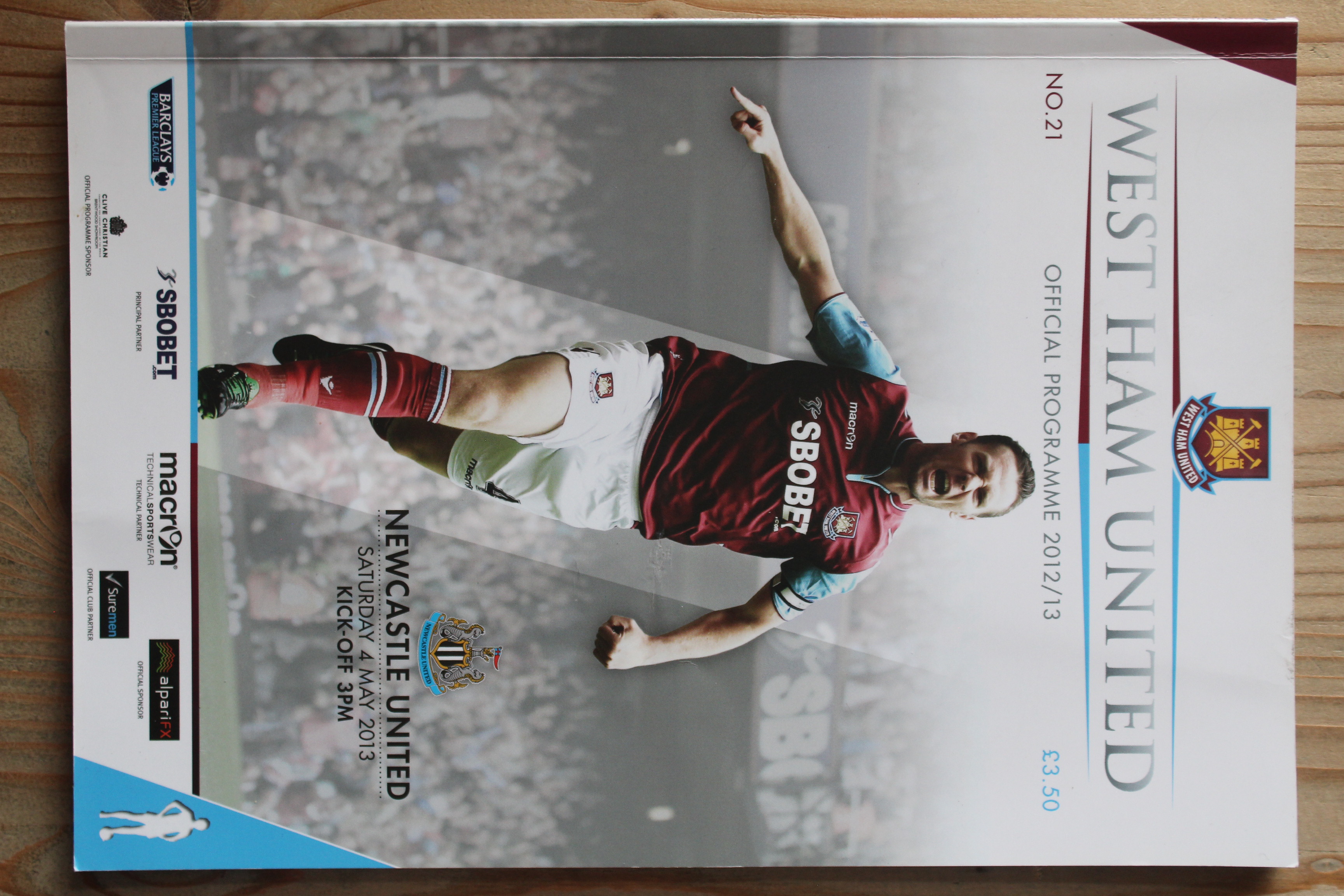 West Ham United FC v Newcastle United FC