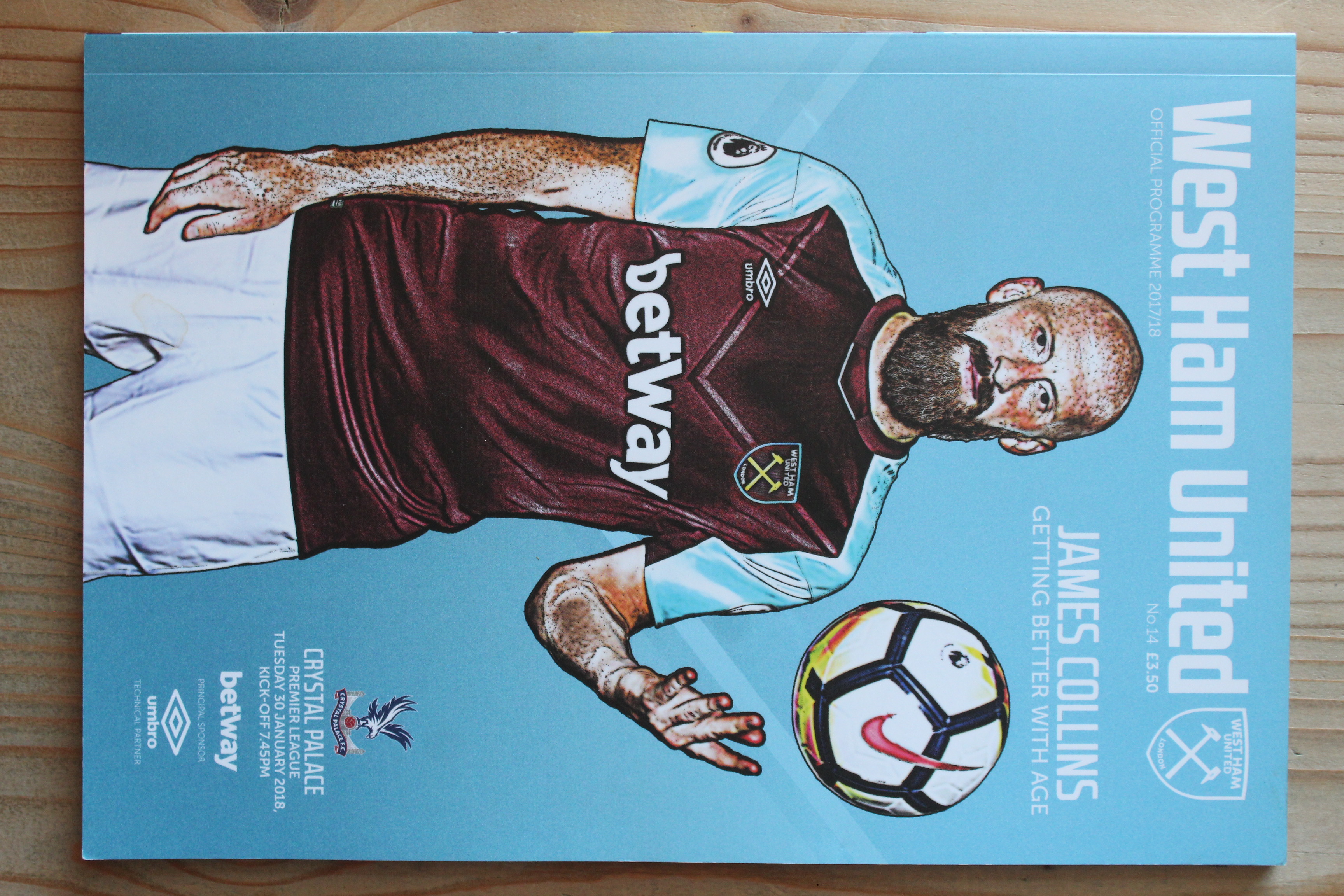West Ham United FC v Crystal Palace FC