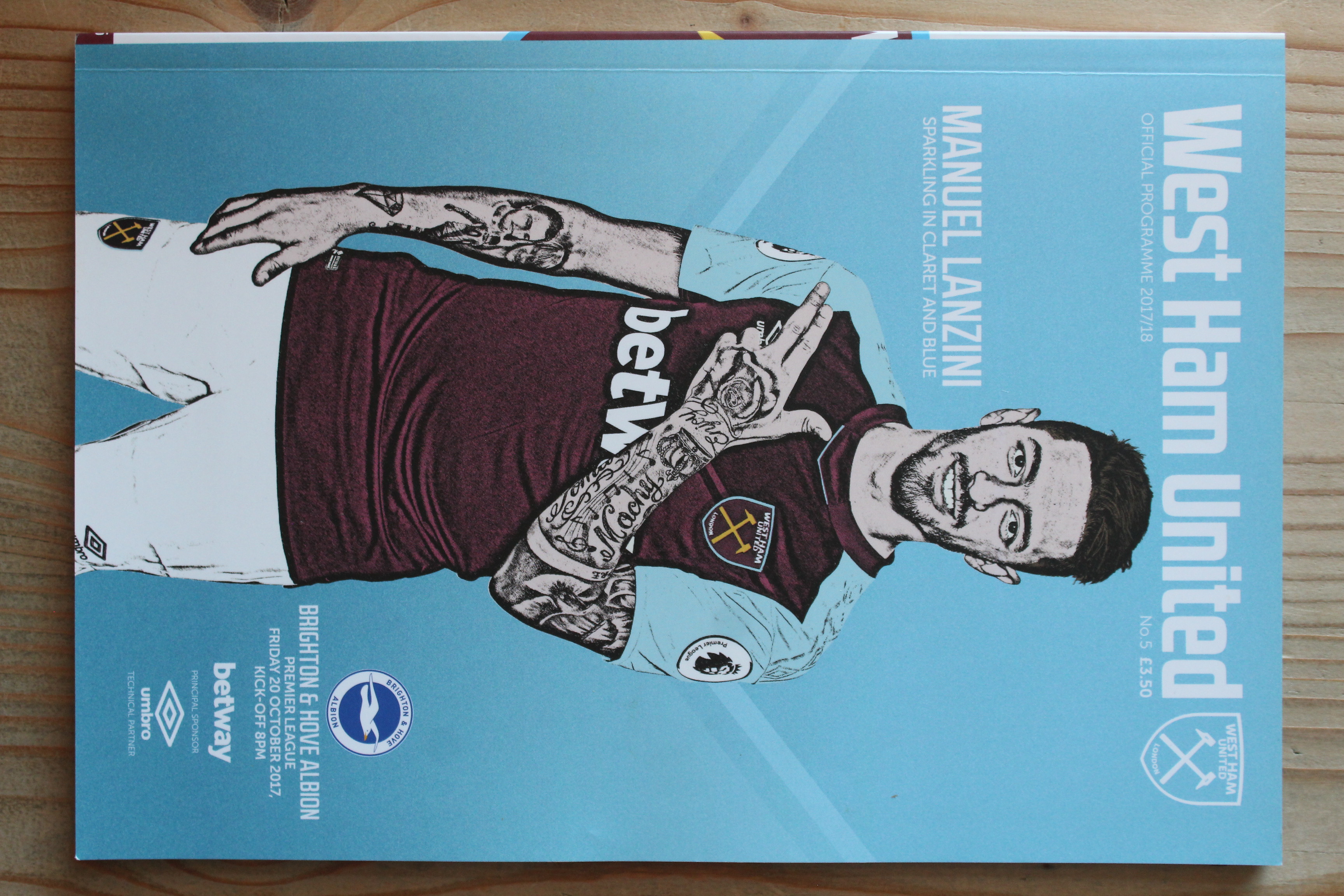 West Ham United FC v Brighton & Hove Albion FC