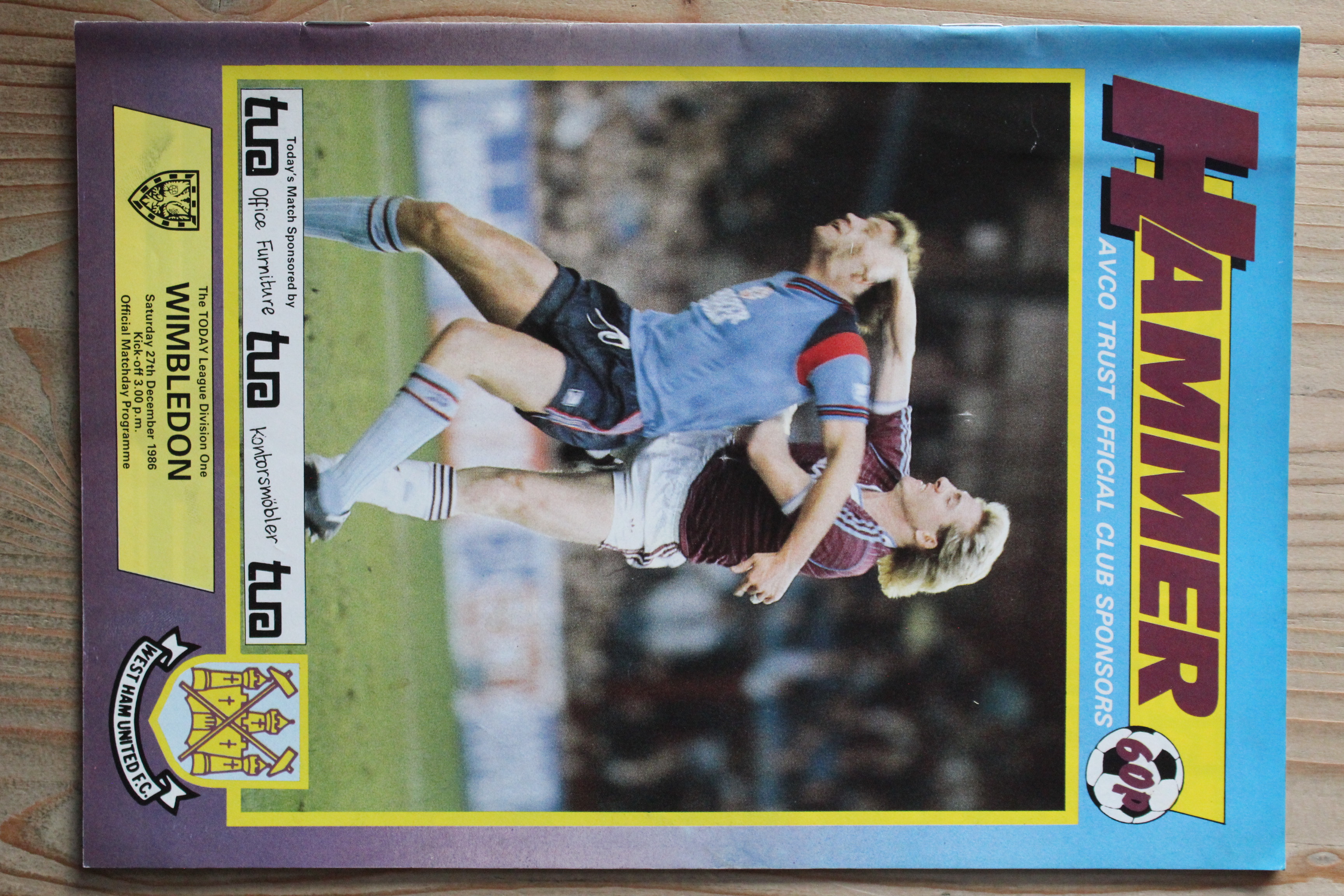 West Ham United FC v Wimbledon
