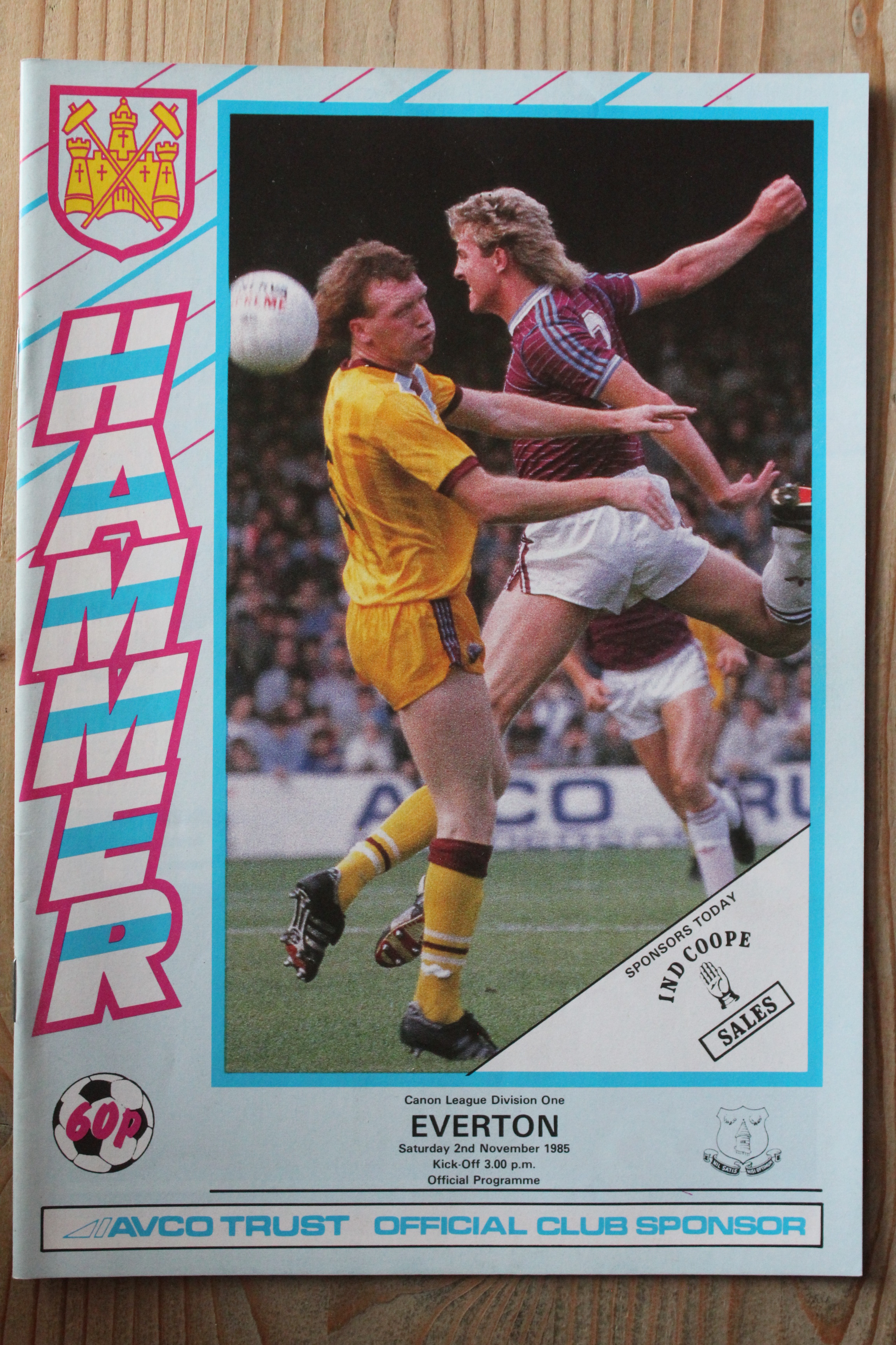 West Ham United FC v Everton FC