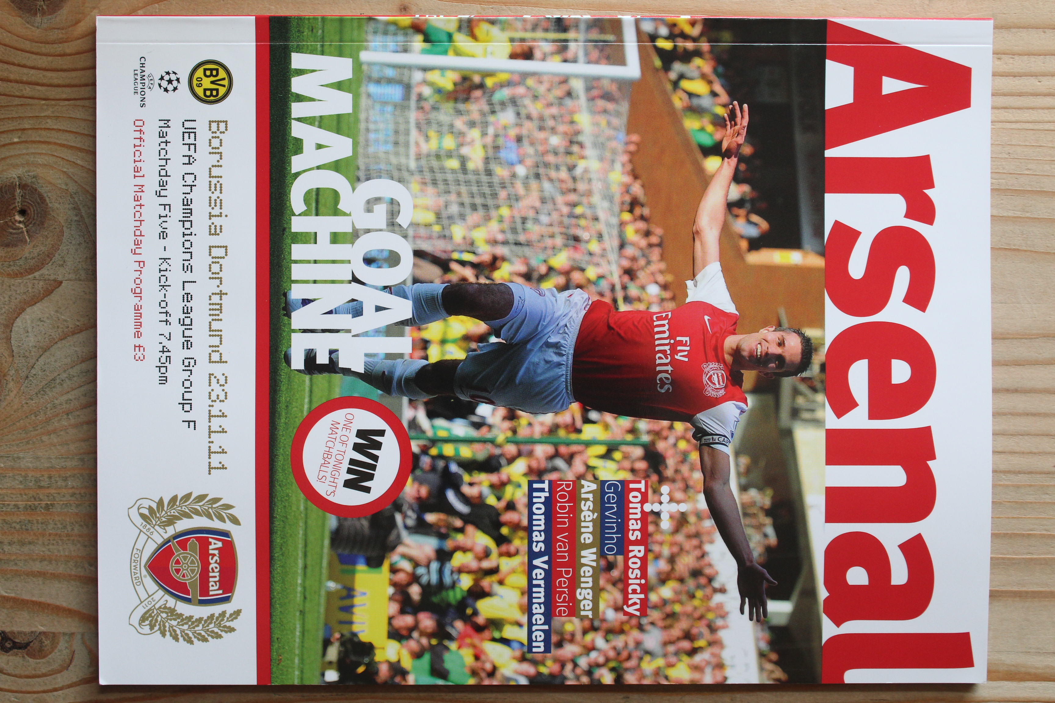 Arsenal FC v Borussia Dortmund