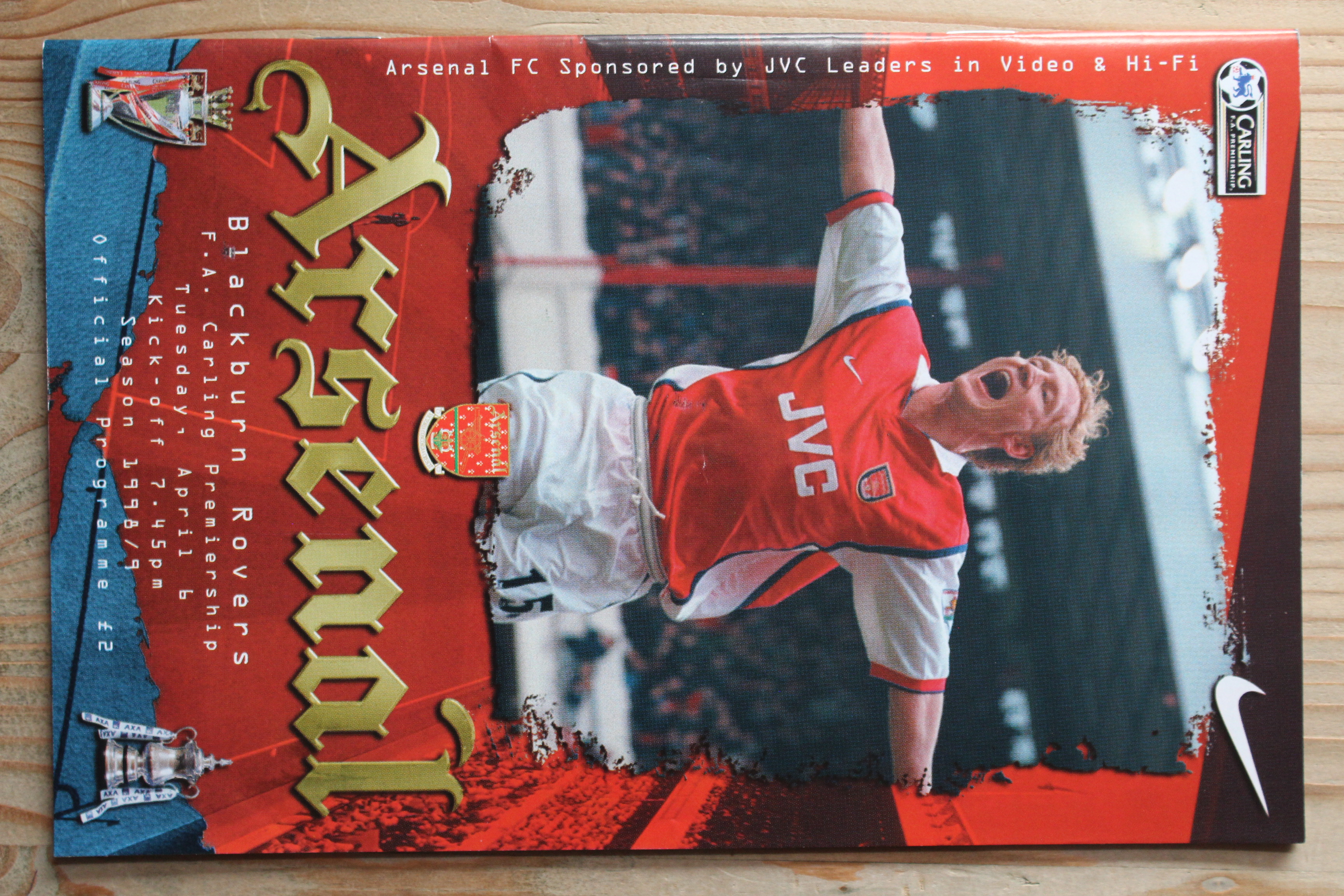Arsenal FC v Blackburn Rovers FC