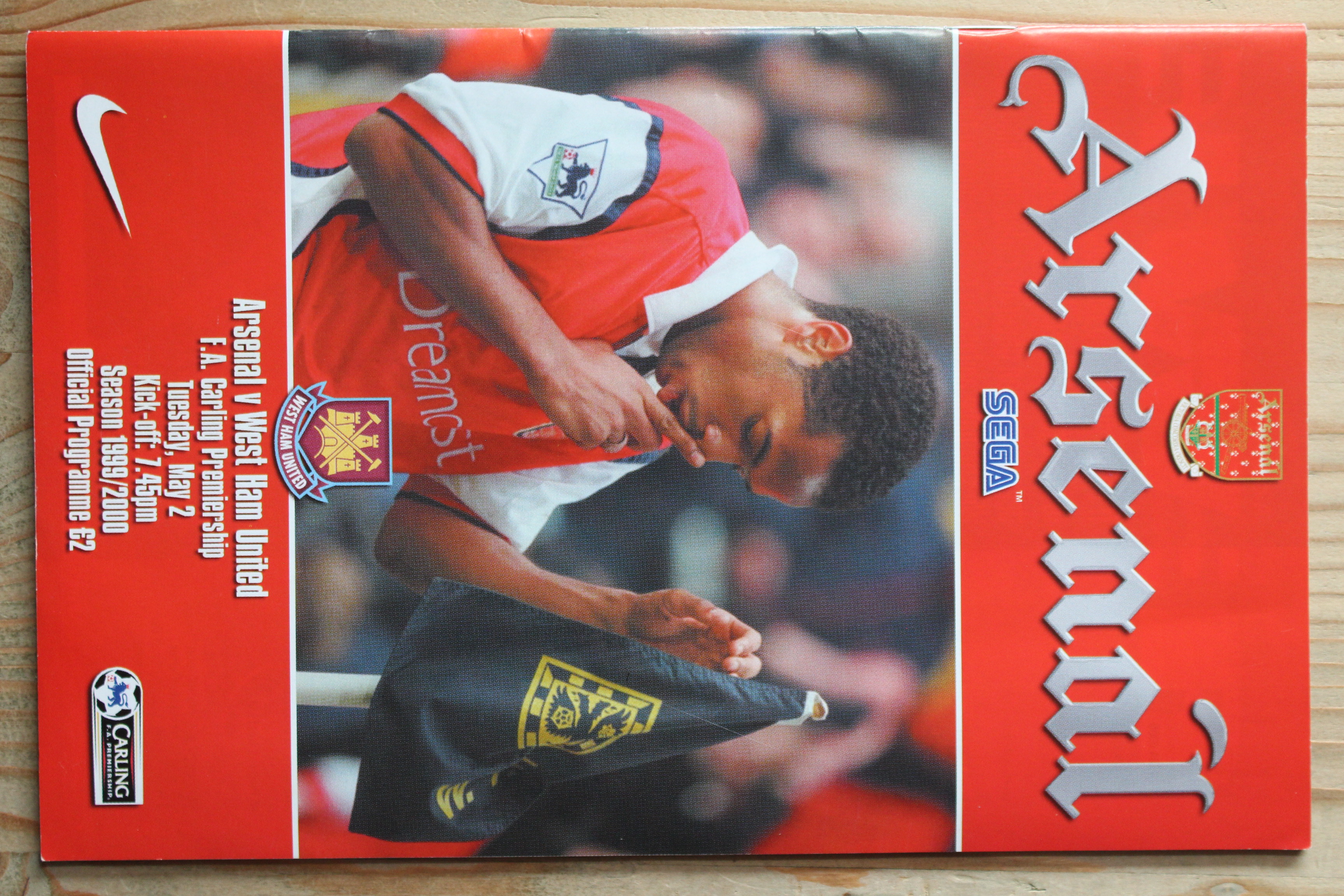 Arsenal FC v West Ham United FC