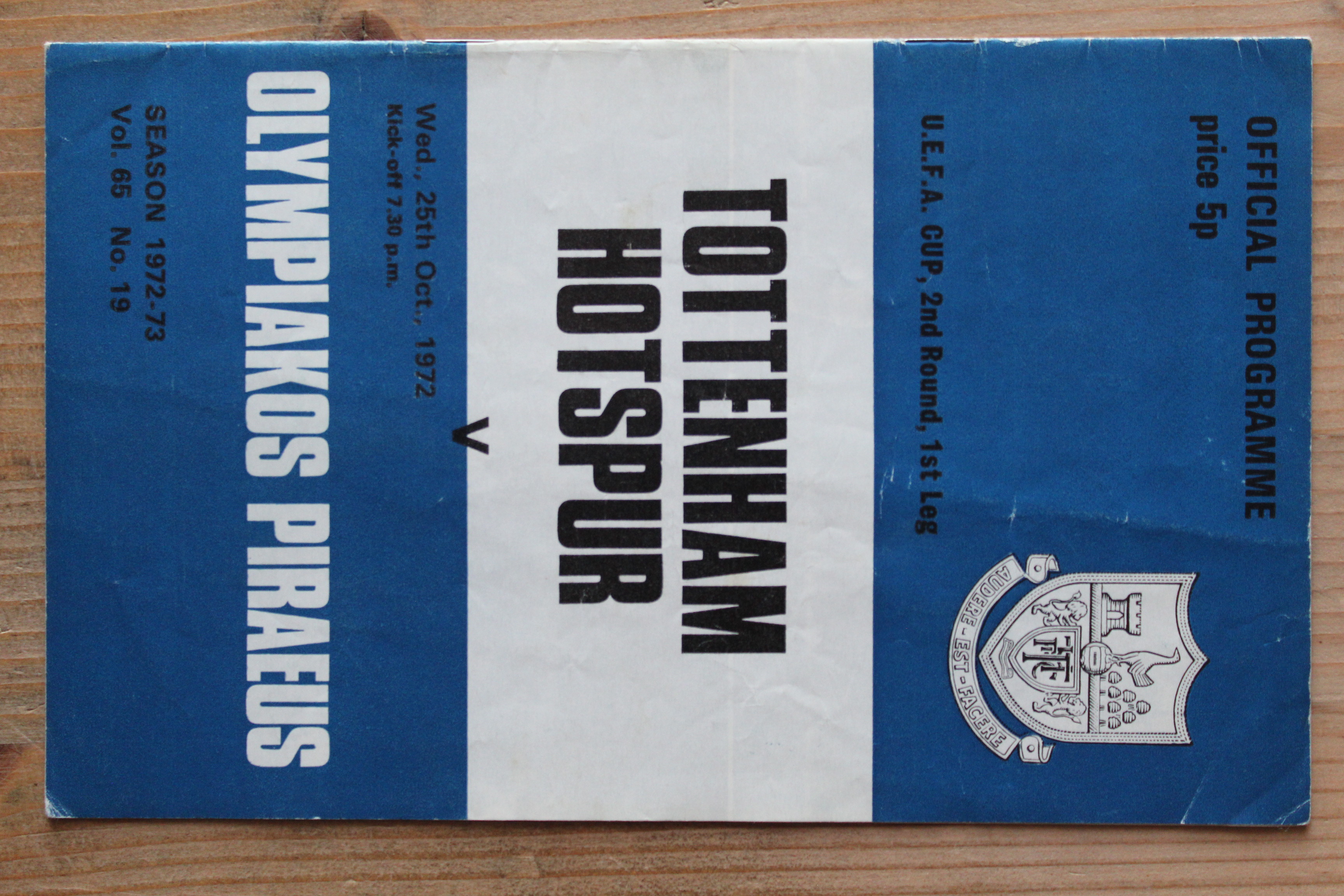 Tottenham Hotspur FC v Olympiakos Piraeus