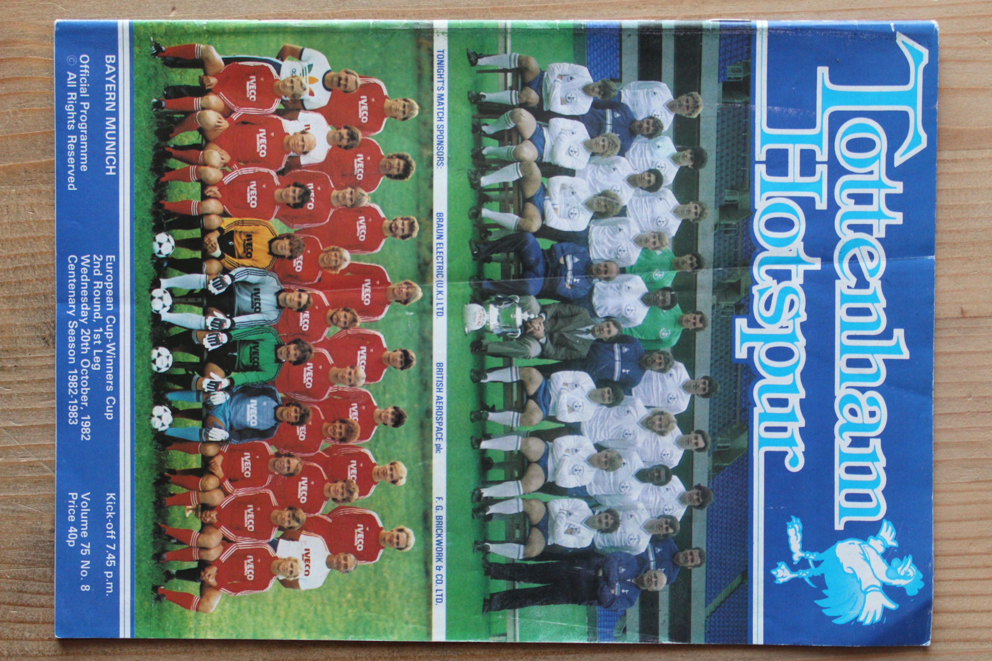 Tottenham Hotspur FC v Bayern Munich/Munchen