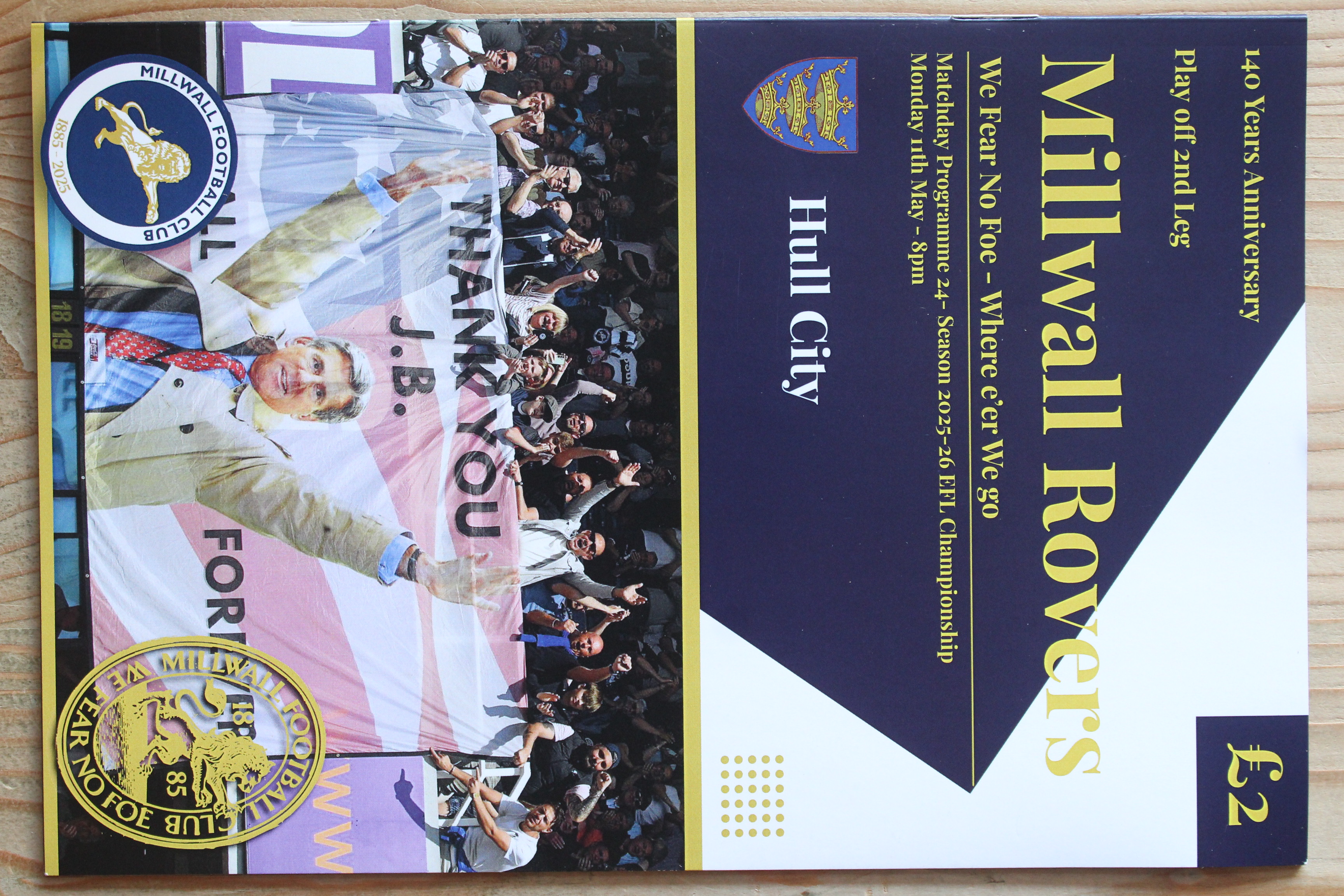 Millwall FC v Hull City FC