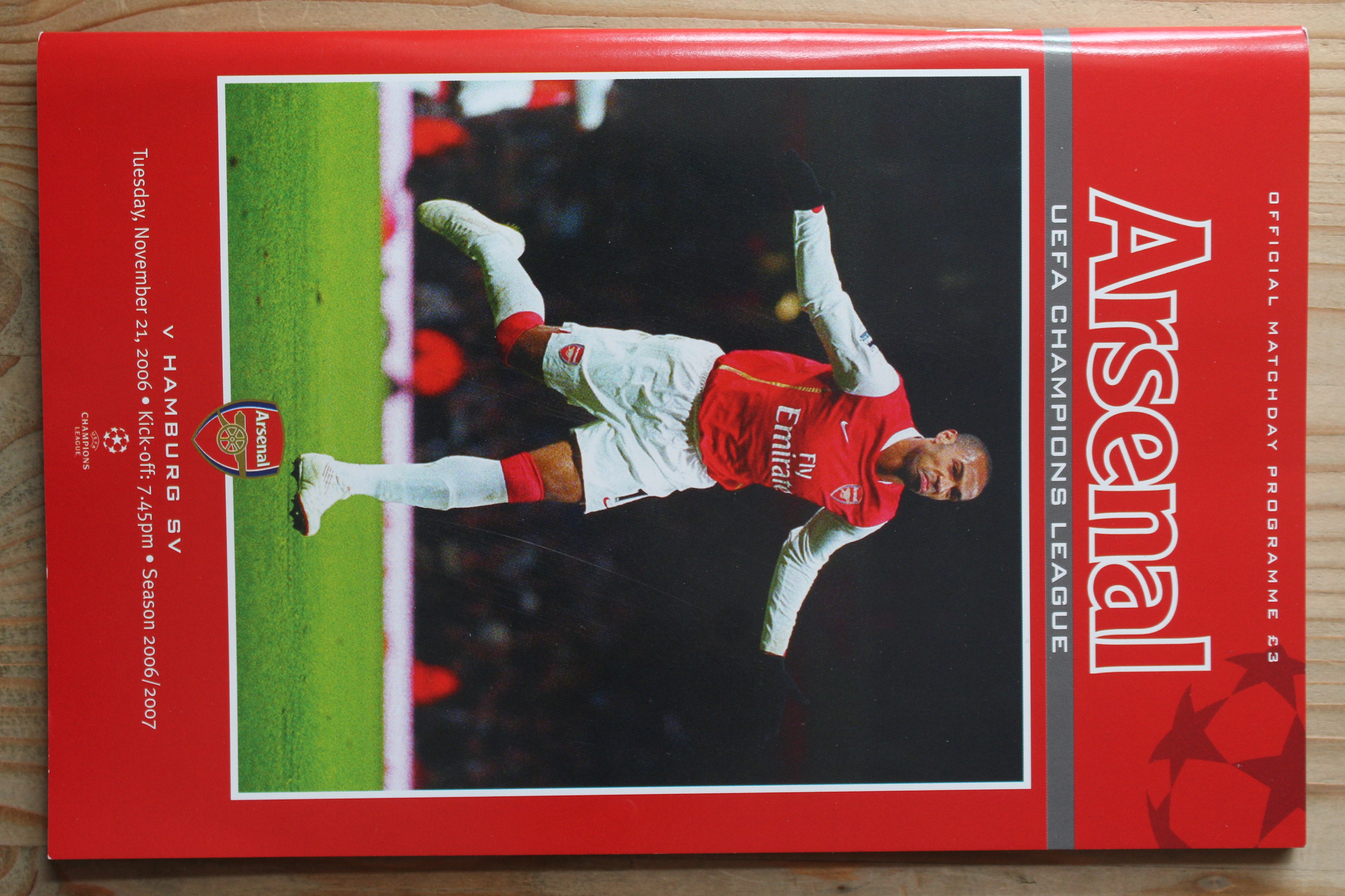 Arsenal FC v Hamburg SV