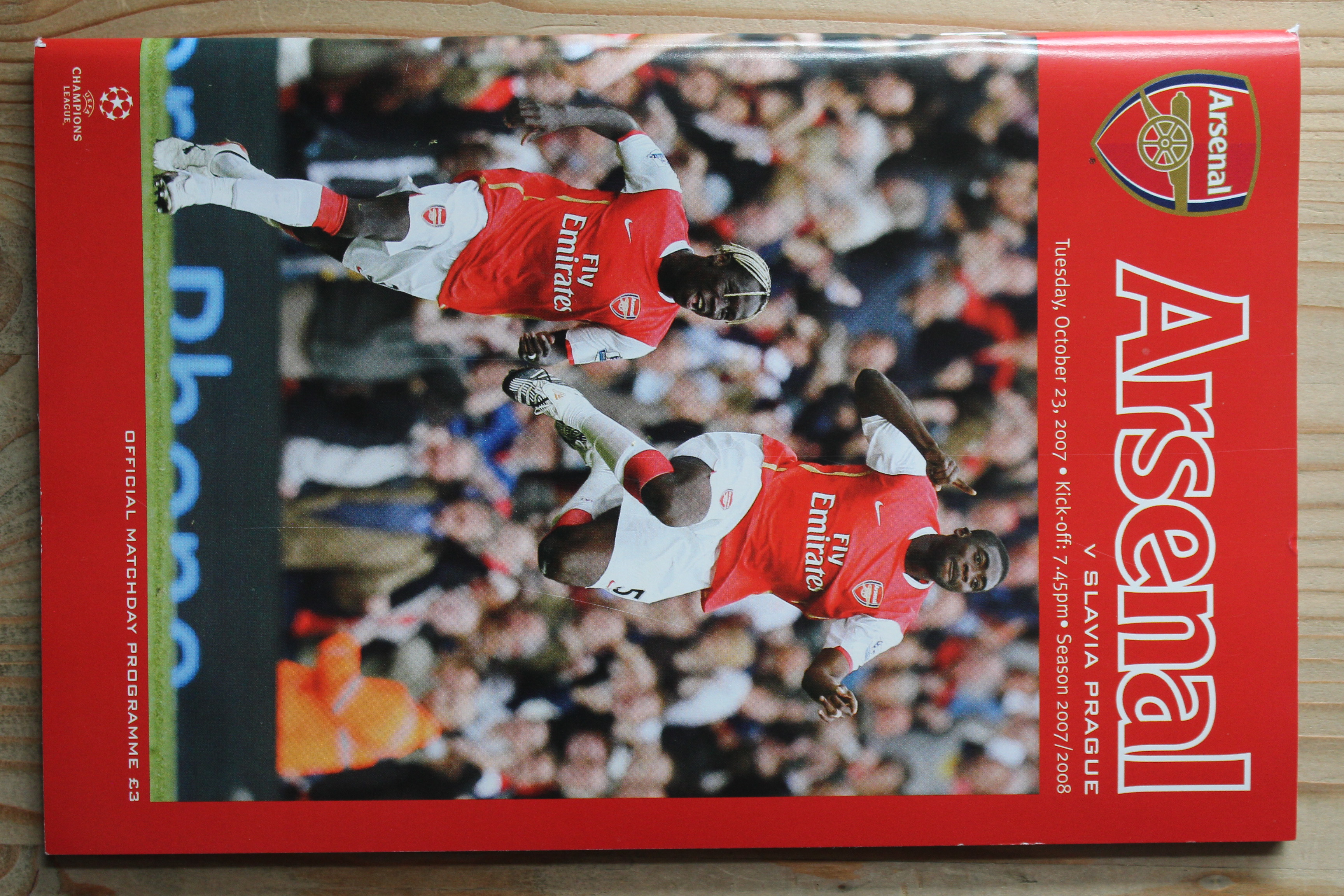 Arsenal FC v Slavia Prague