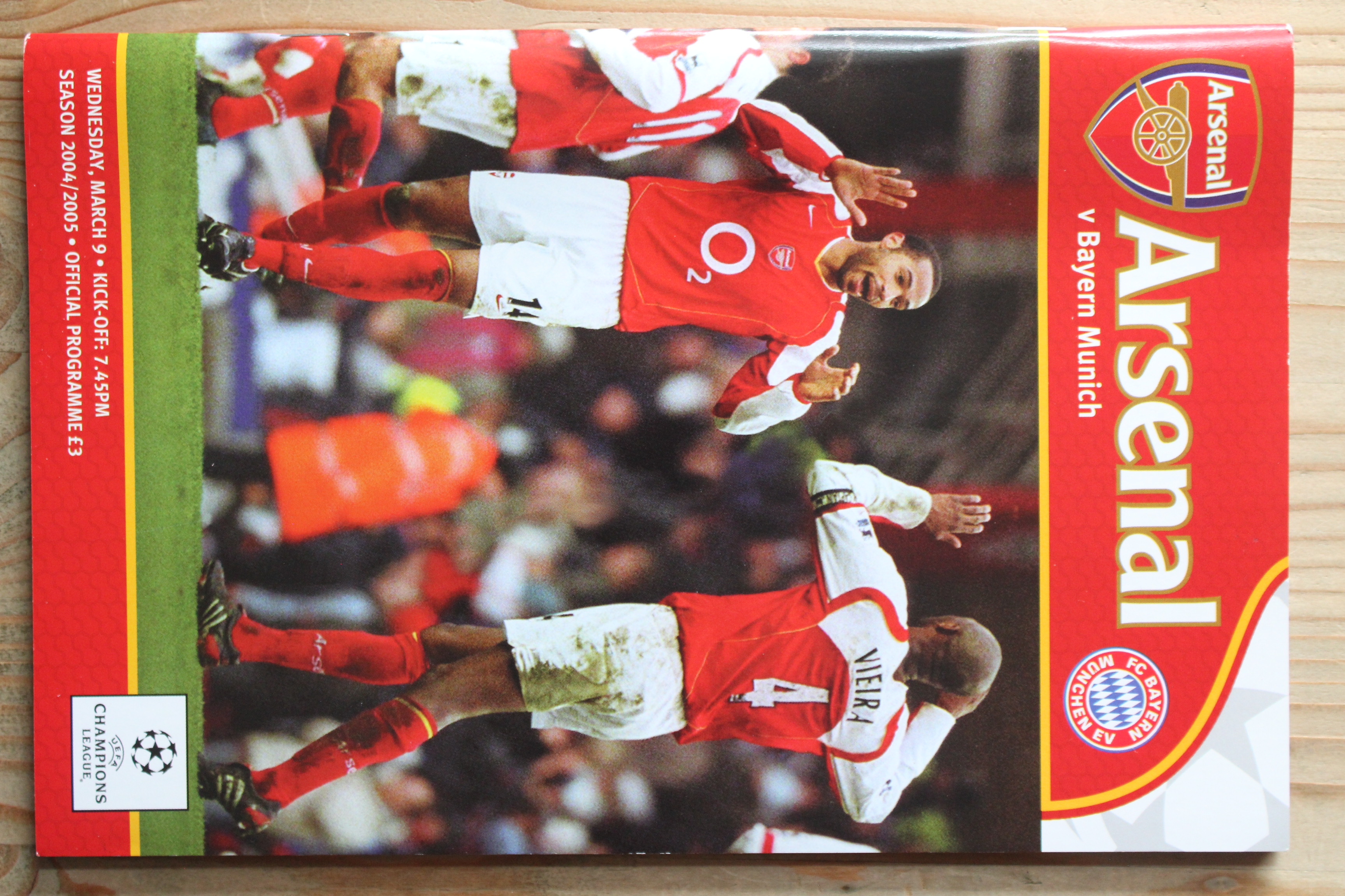 Arsenal FC v Bayern Munich/Munchen
