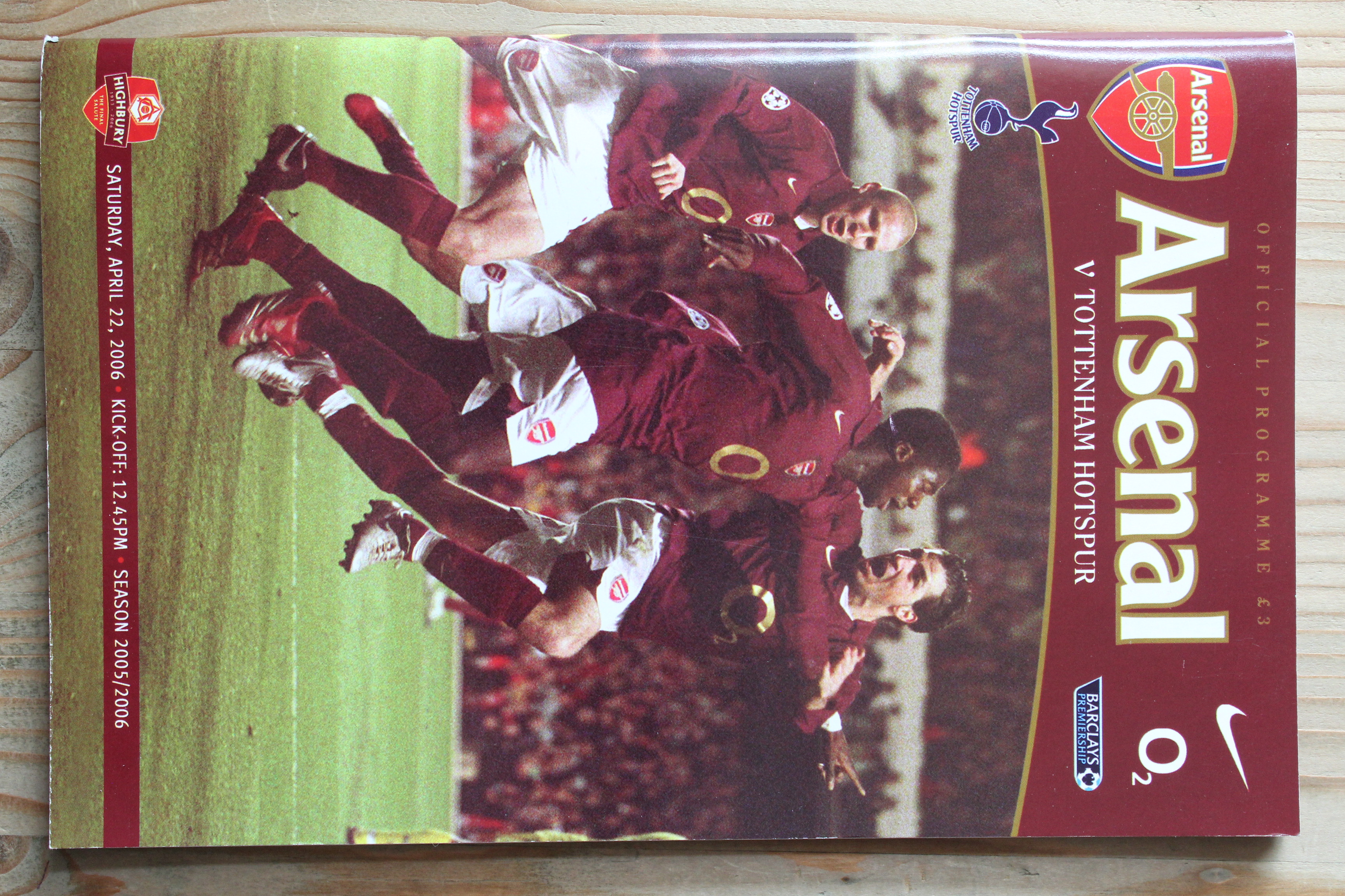 Arsenal FC v Tottenham Hotspur FC