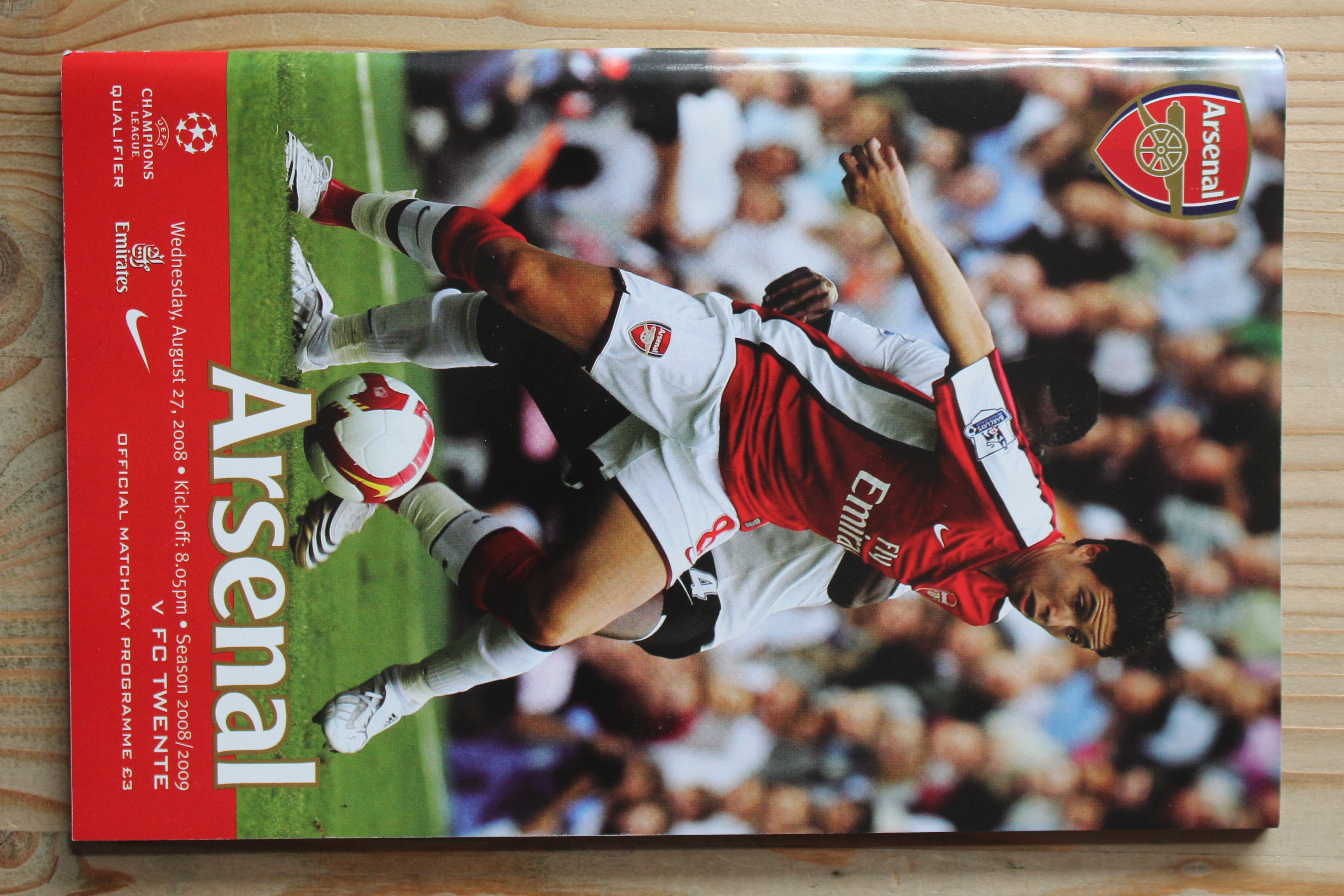 Arsenal FC v FC Twente