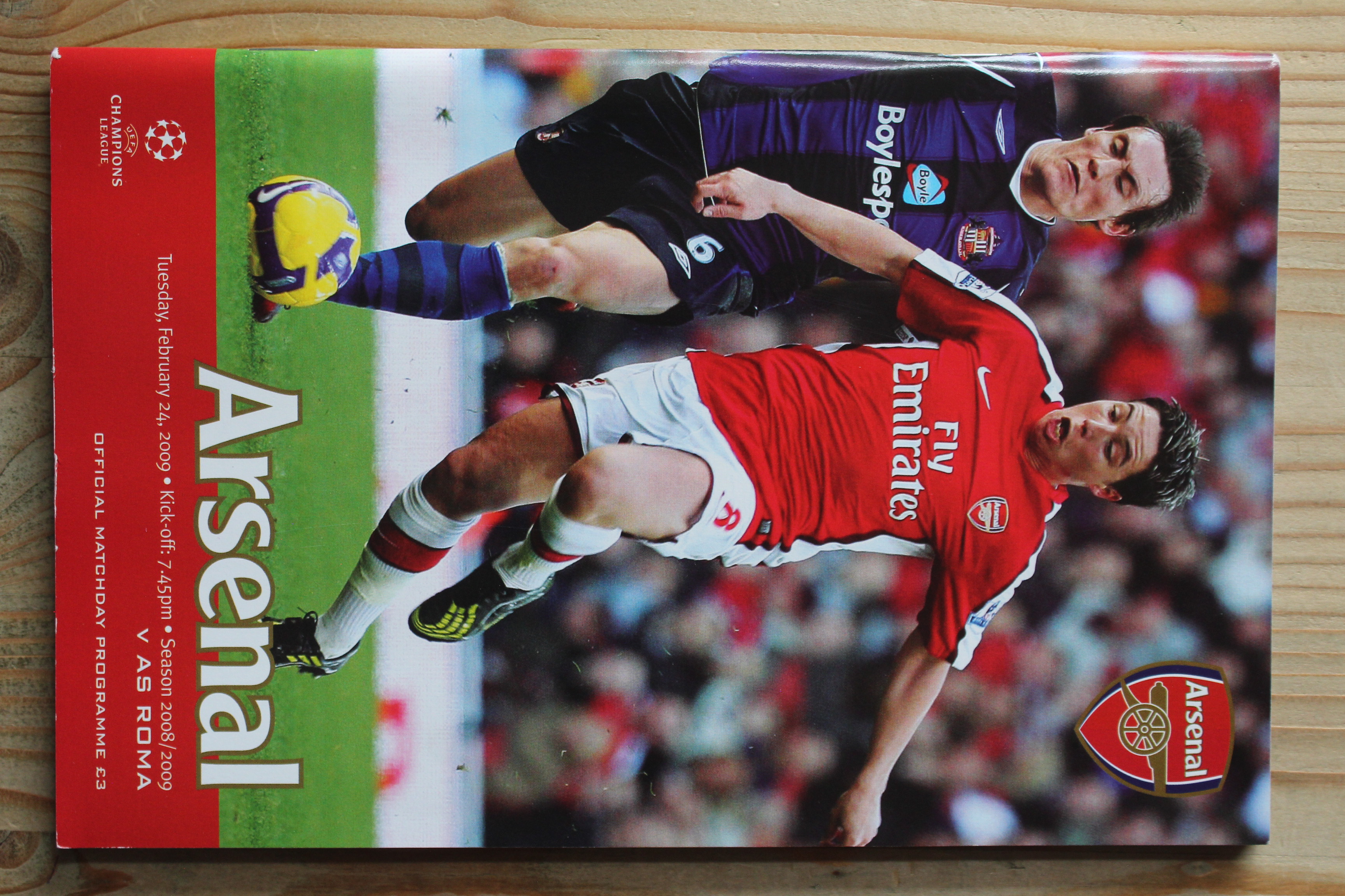 Arsenal FC v Roma (AS)