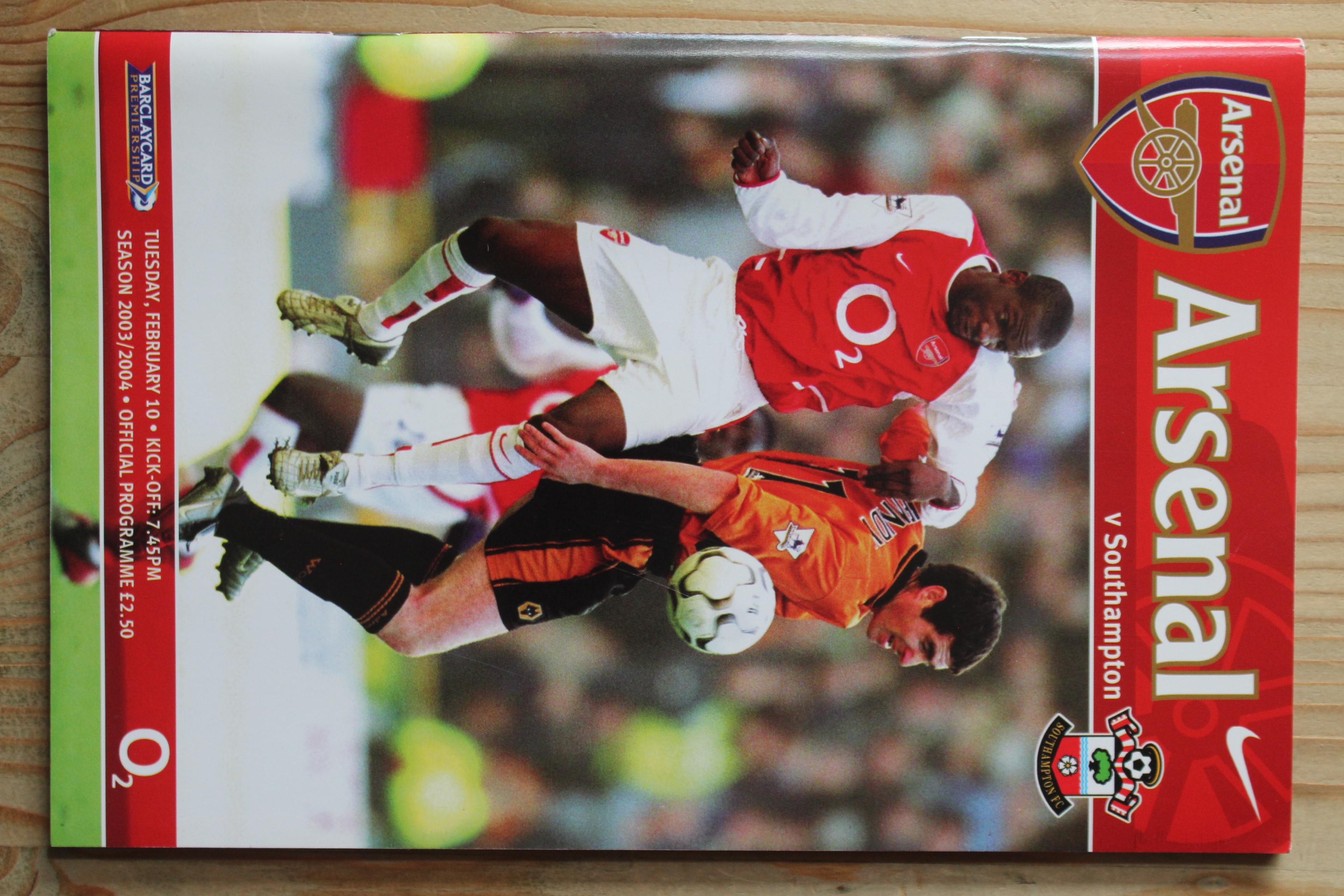 Arsenal FC v Southampton FC