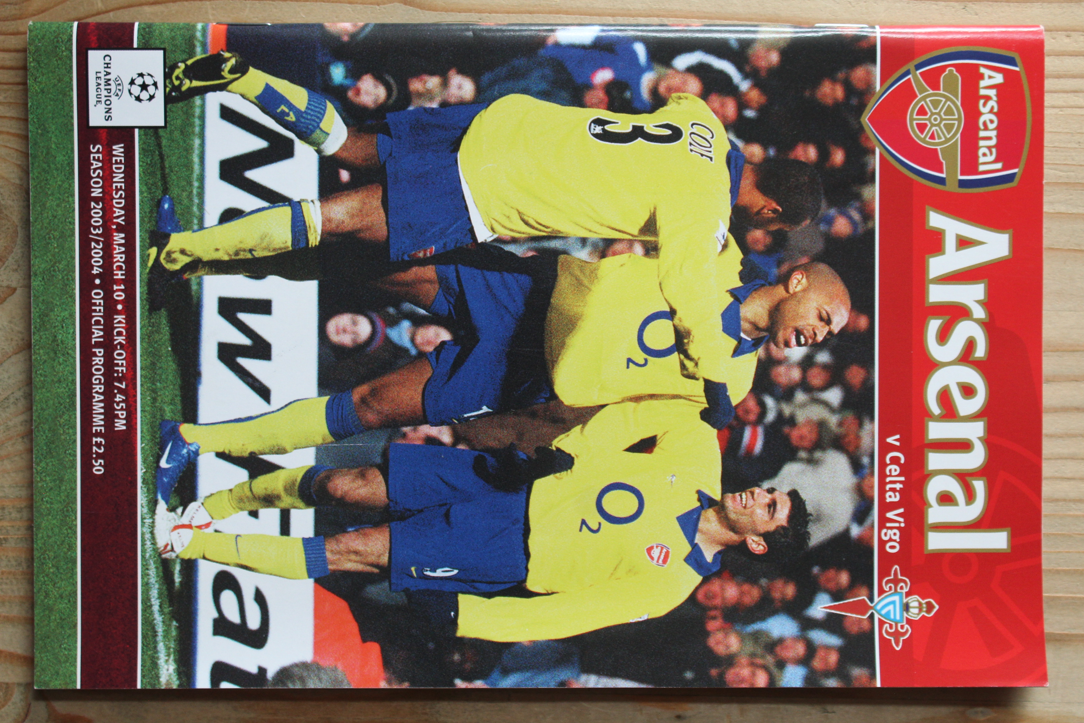 Arsenal FC v Celta Vigo