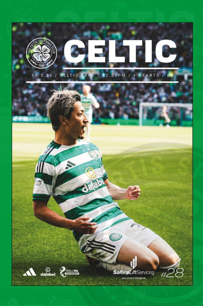 Celtic (Glasgow) FC v Heart Of Midlothian (Hearts)