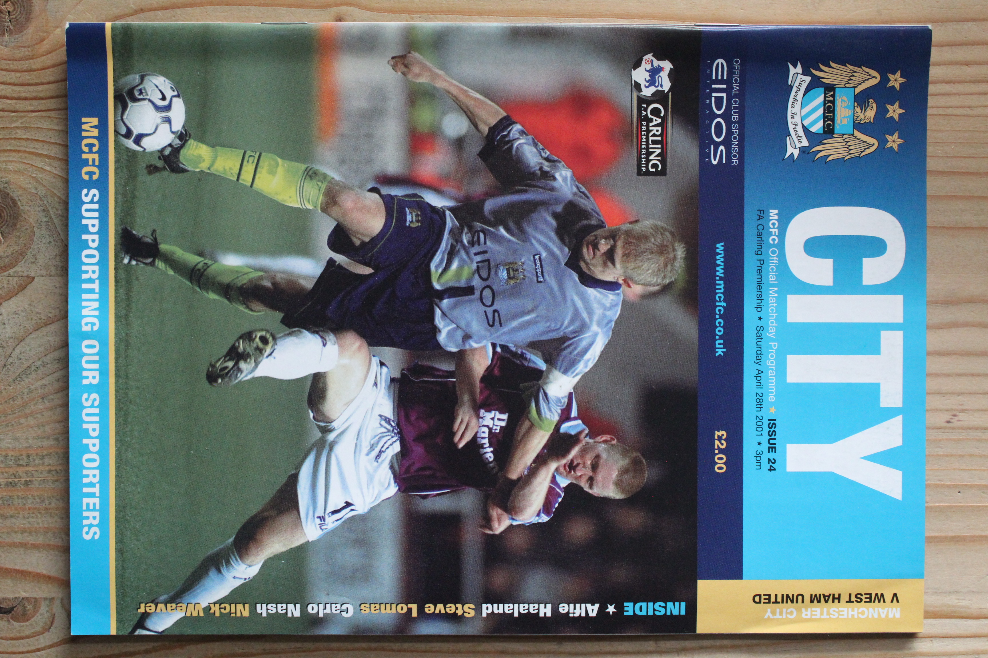 Manchester City FC v West Ham United FC