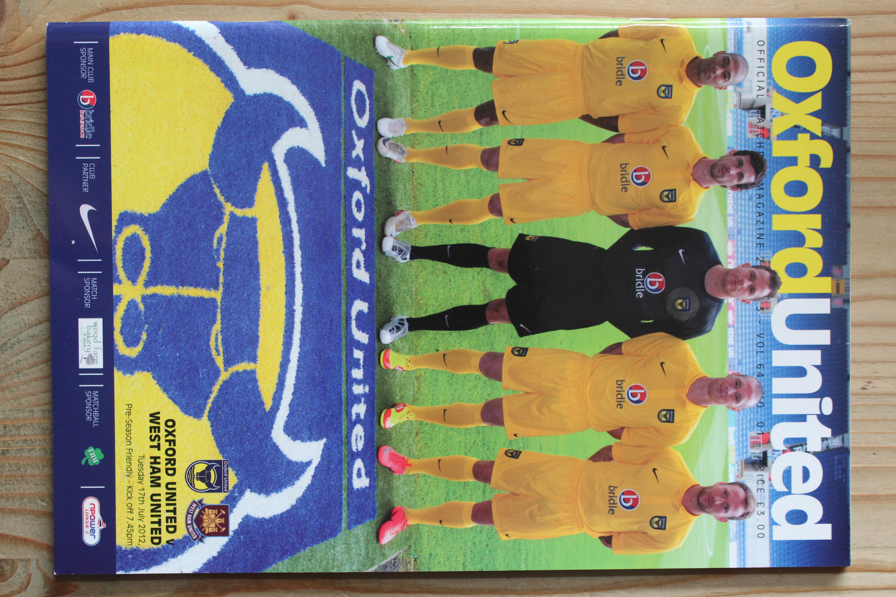 Oxford United FC v West Ham United FC