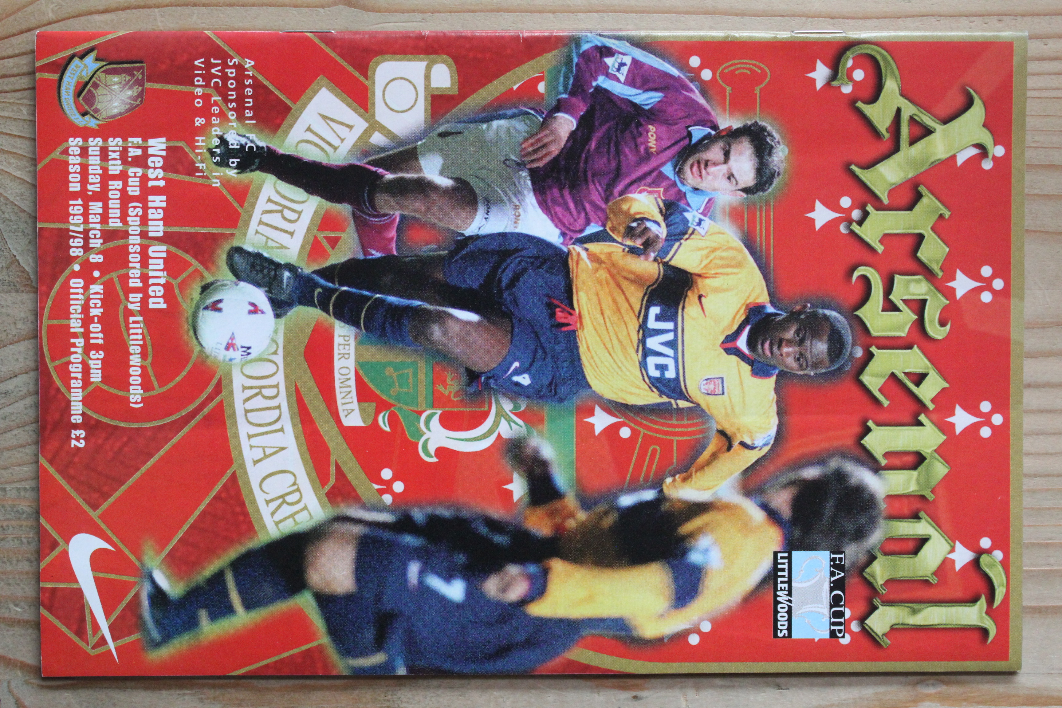 Arsenal FC v West Ham United FC