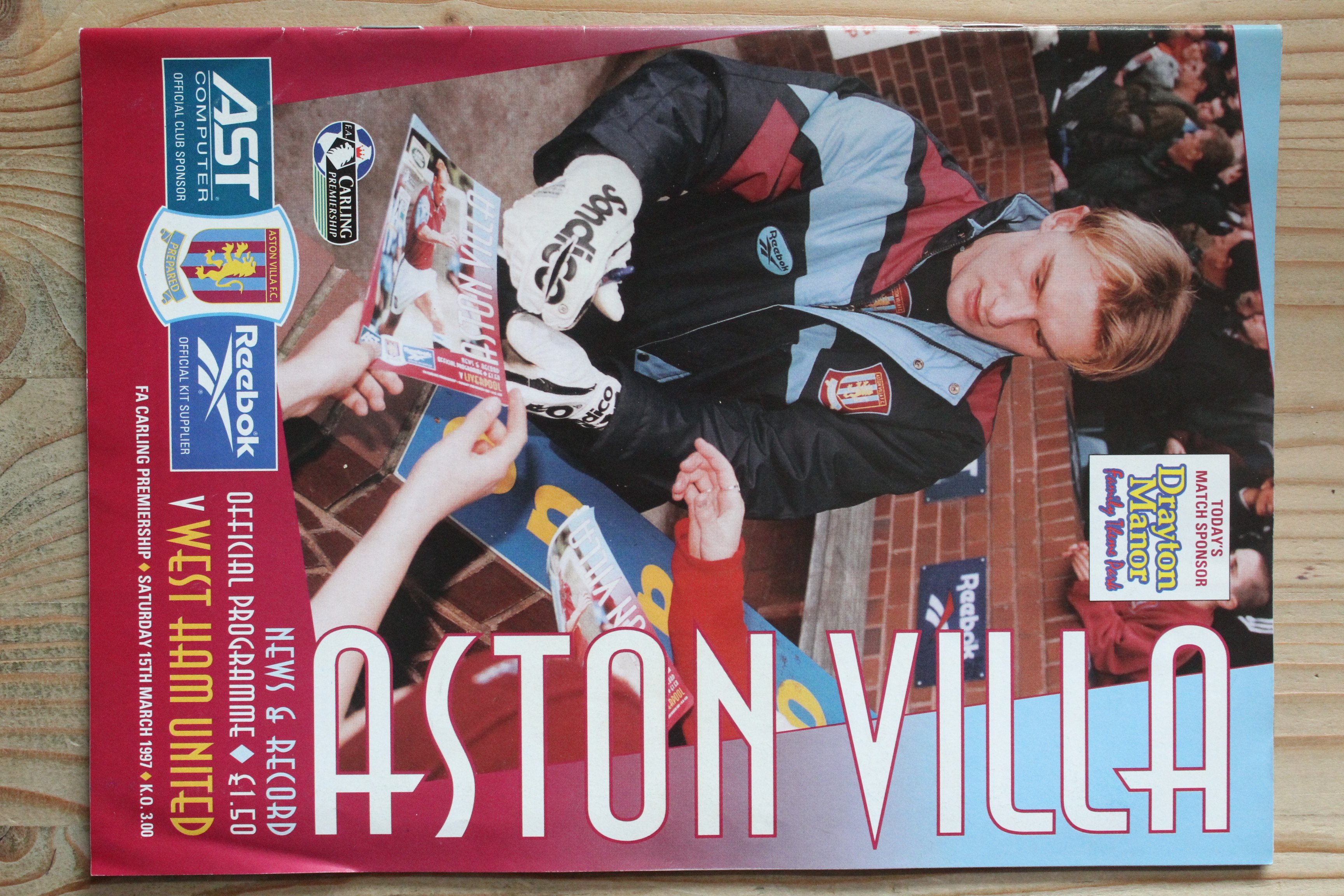 Aston Villa FC v West Ham United FC