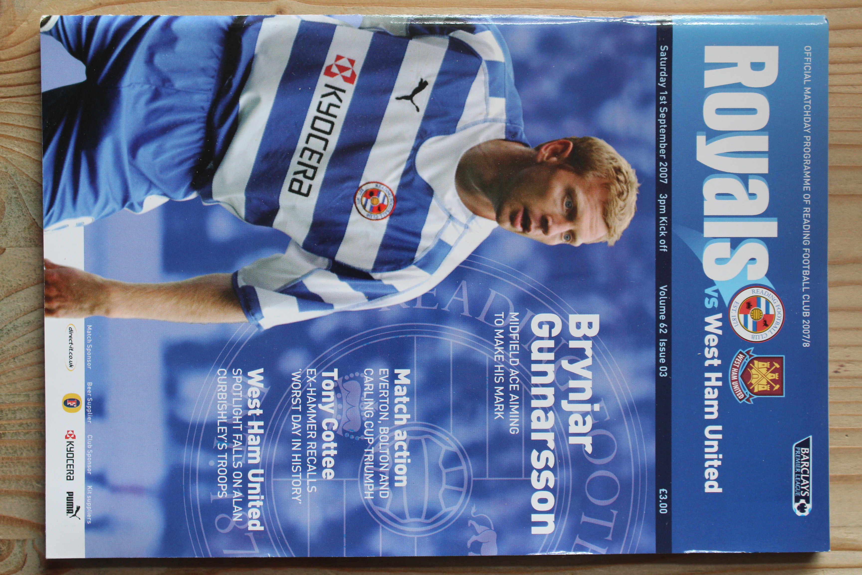 Reading FC v West Ham United FC