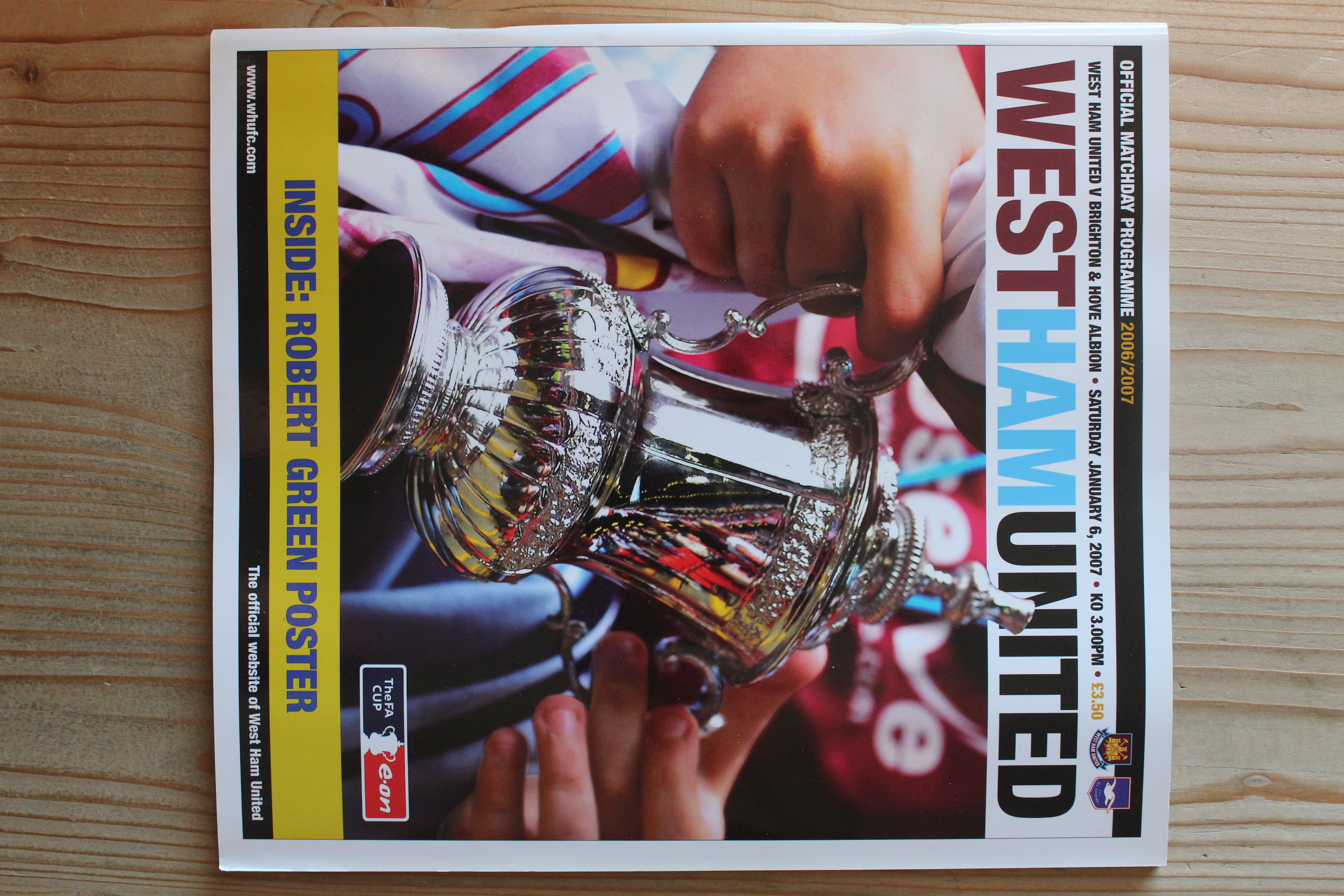 West Ham United FC v Brighton & Hove Albion FC